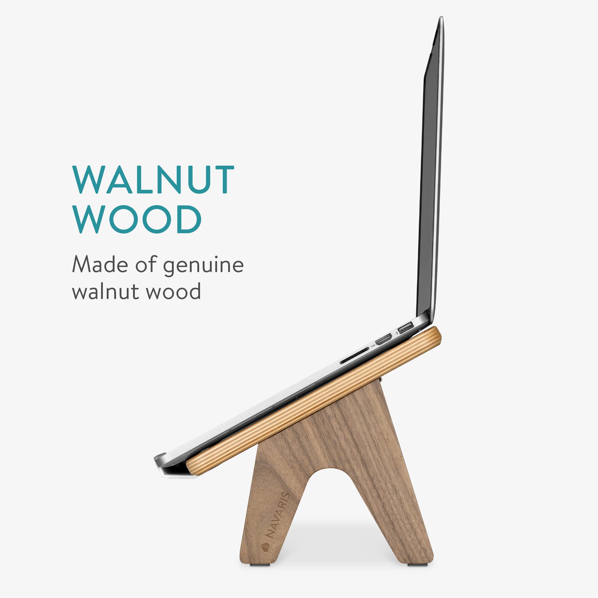 navaris-laptop-st-nder-walnussholz-faltbar-ergonomisch-35cm image 3
