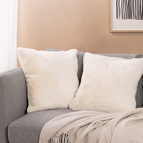 navaris-living-kissenbezug-kunstpelz-beige-45x45-cm-2er-set image 8