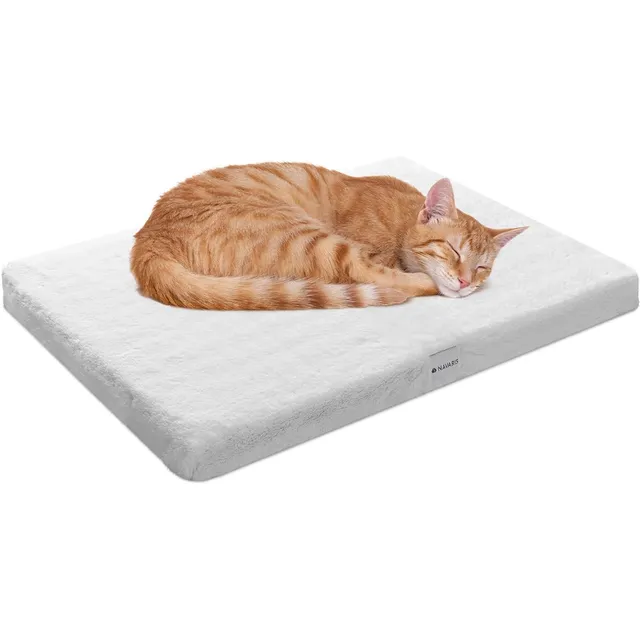 navaris-w-rmedecke-katze-hund-60x45cm-selbstheizend-grau image 1