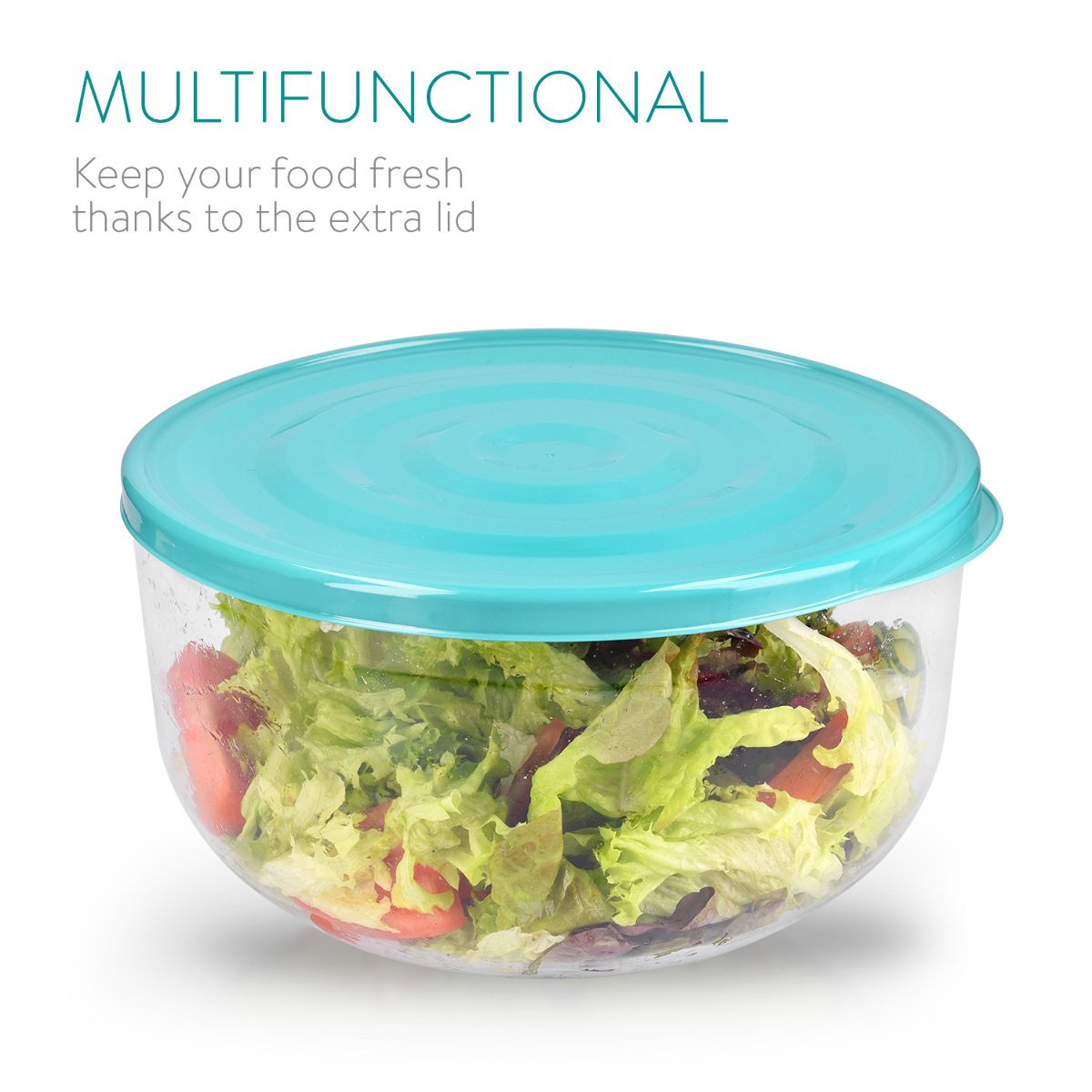 navaris-kitchen-salatschleuder-5l-27cm-mit-deckel-2in1 image 4