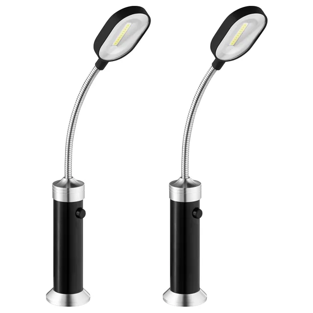 navaris-grilllampe-magnetisch-2er-set-cob-led-360-schwenkbar image 1