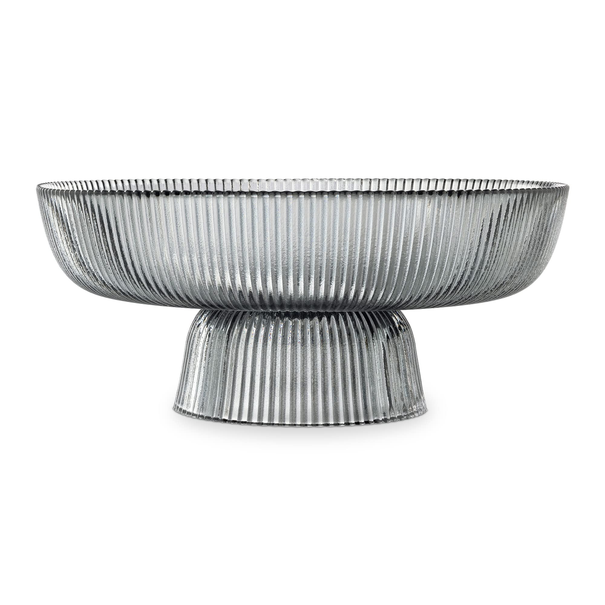 navaris-kitchen-fruchtschale-glas-schwarz-26-cm-salatschale image 1