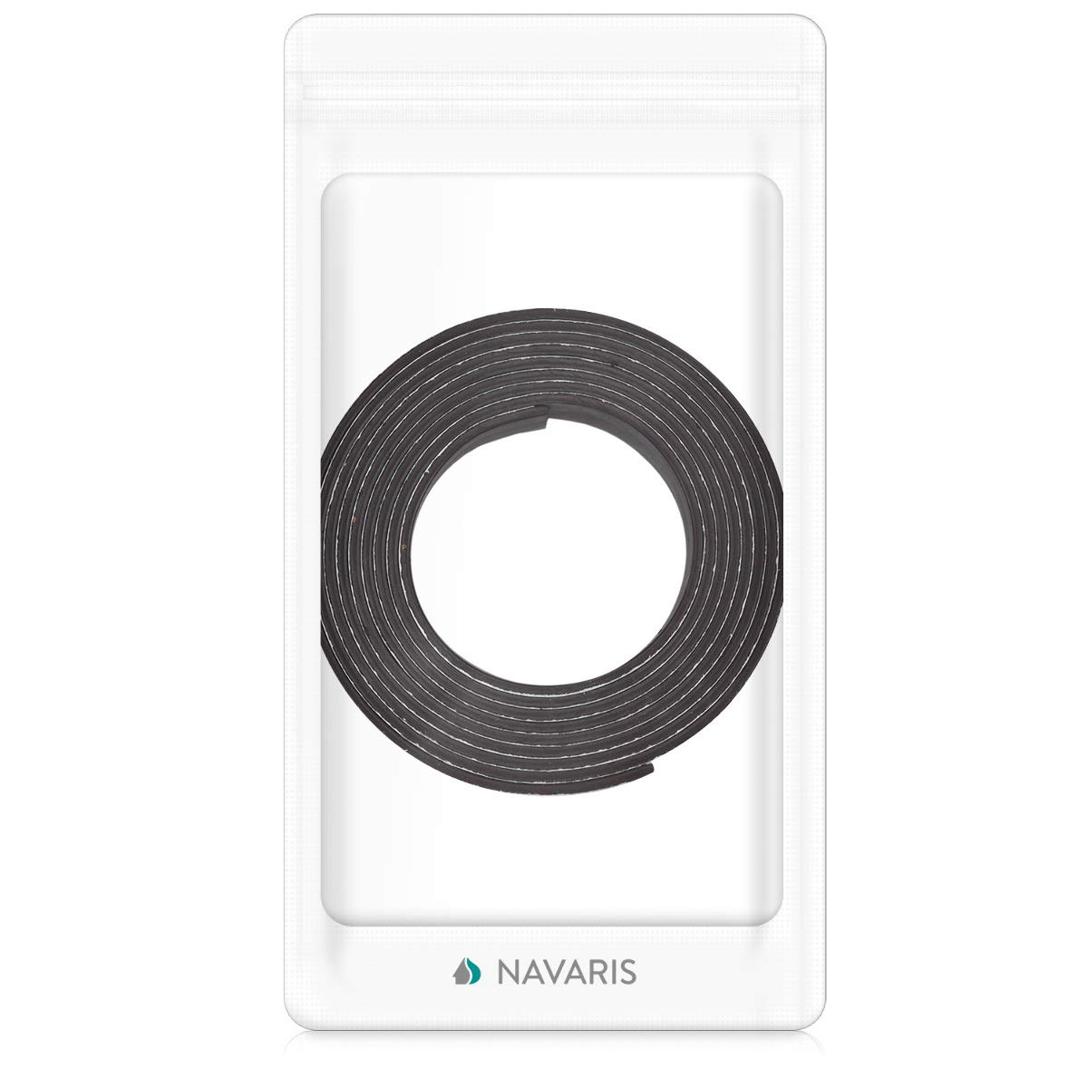 navaris-magnetband-selbstklebend-1-5m-schwarz-zuschneidbar image 6