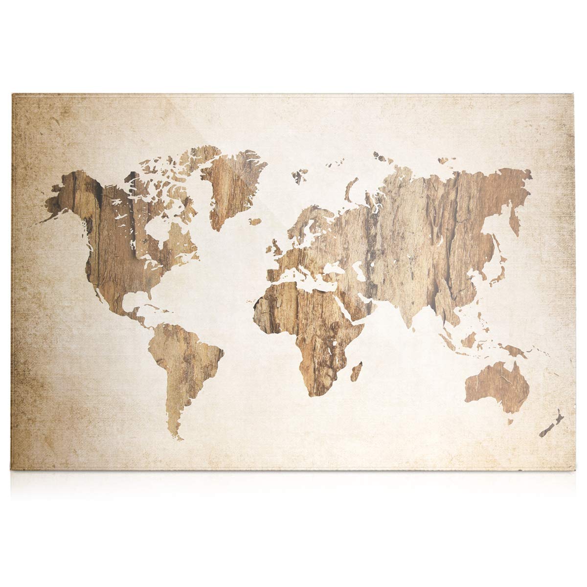 navaris-magnettafel-glas-memoboard-90x60-cm-weltkarte-vintage image 5