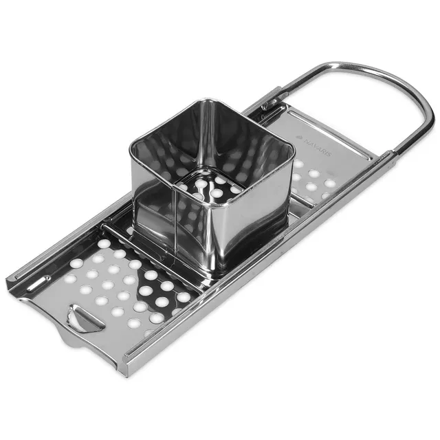 navaris-kitchen-sp-tzlehobel-edelstahl-sp-tzlereibe-33cm image 1