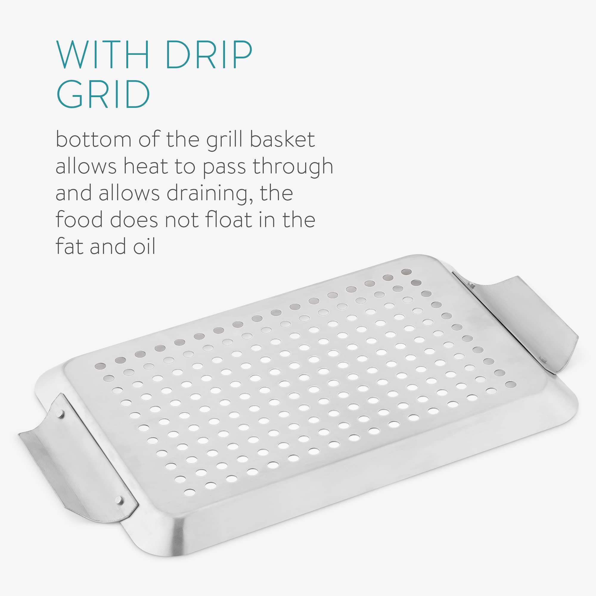 navaris-kitchen-grillschale-eckig-edelstahl-grillkorb-27-2-cm image 4
