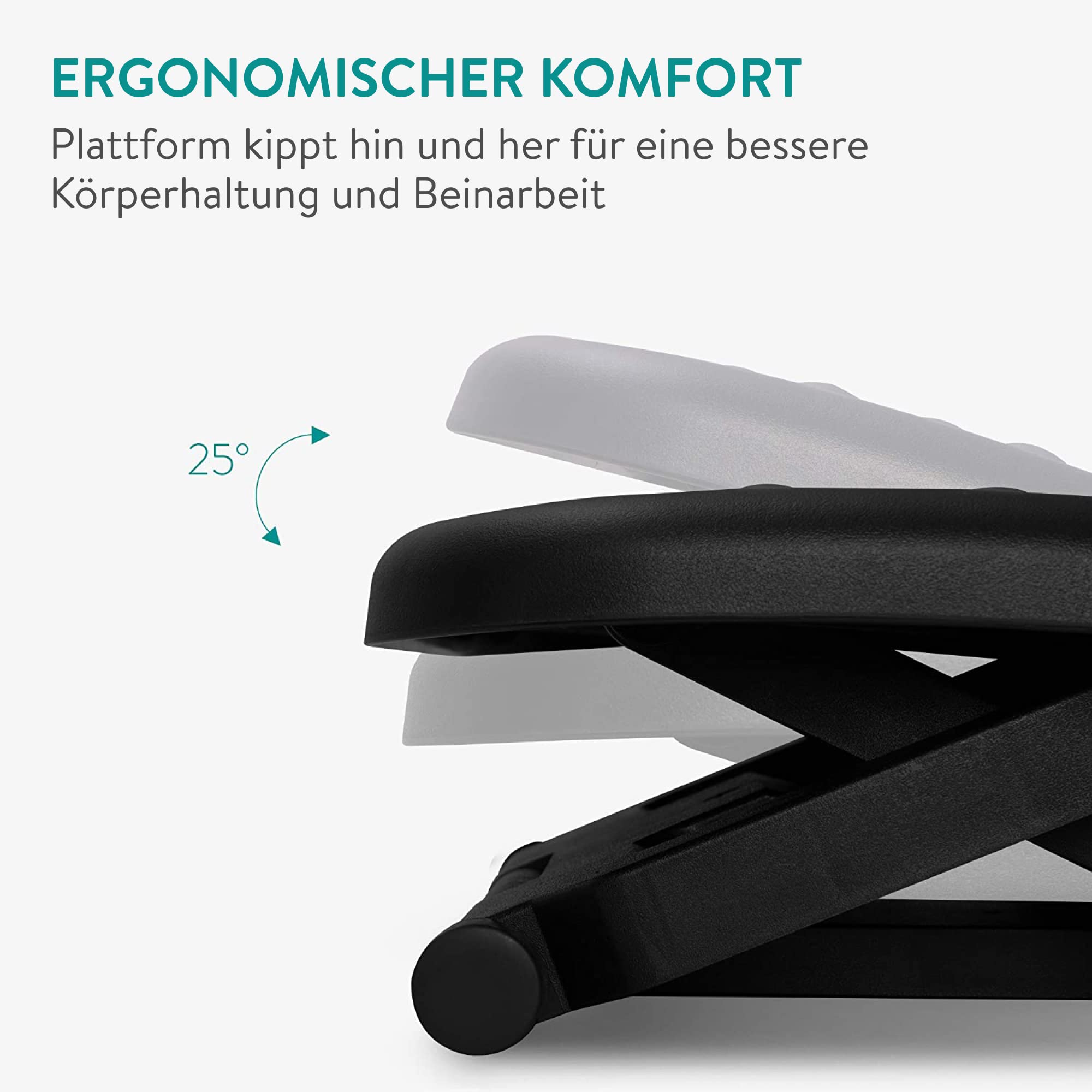 navaris-office-hobby-fu-st-tze-h-henverstellbar-schwarz-mit-noppen image 3