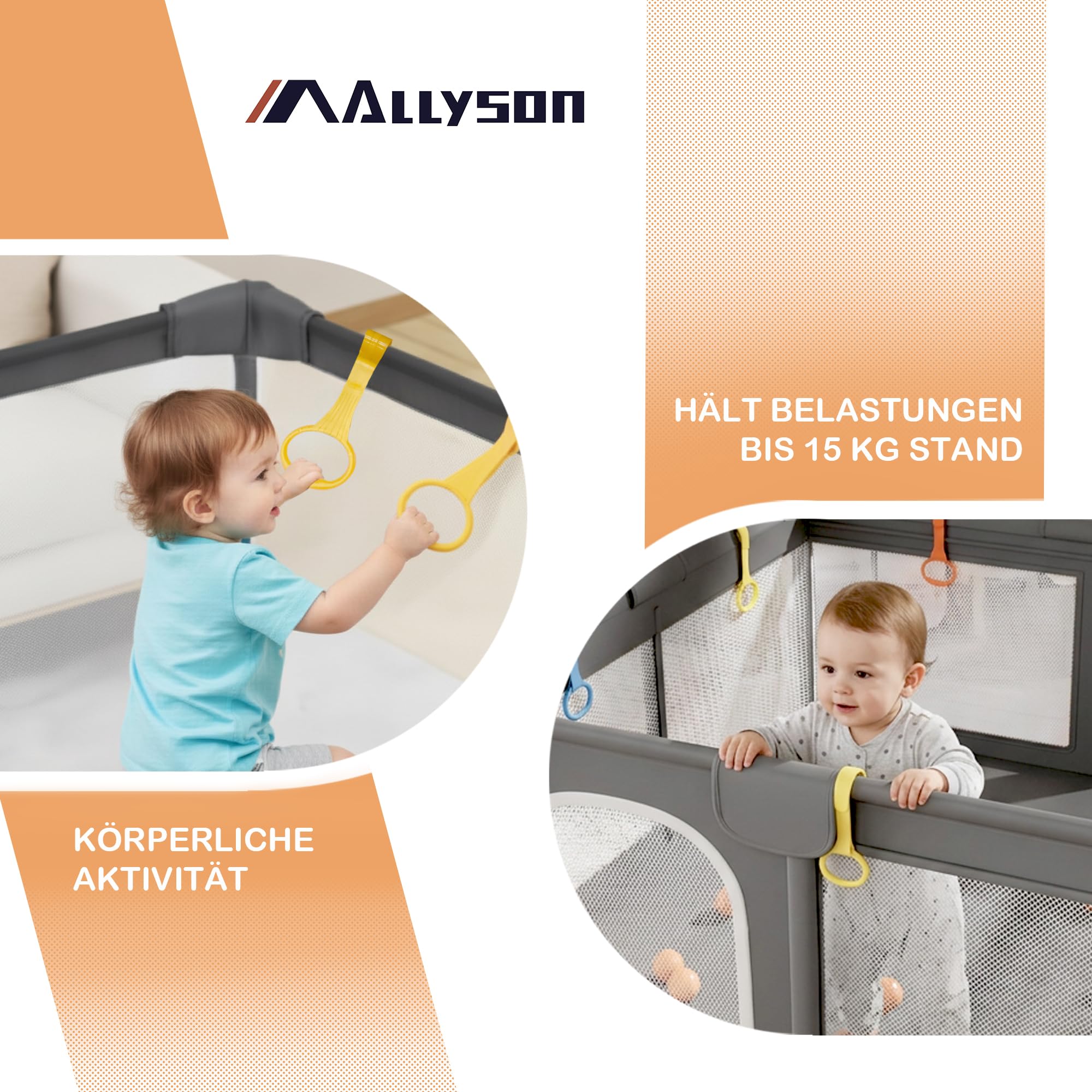 allyson-baby-laufstall-130x130cm-dunkelgrau-matte image 4