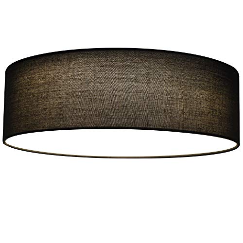 navaris-lighting-led-deckenleuchte-40cm-stoff-dunkelgrau-warmwei image 8