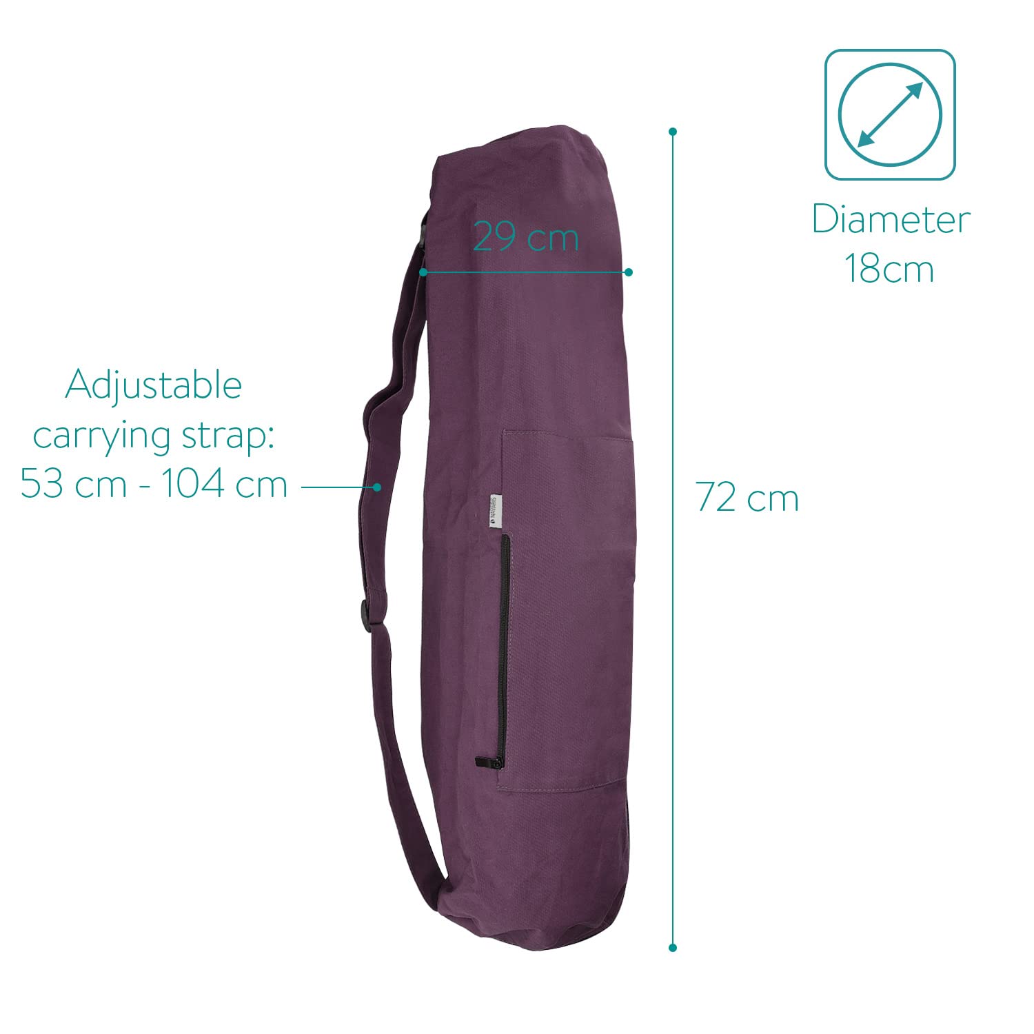 navaris-xxl-yogatasche-baumwolle-lila-f-r-yogamatte-72cm image 6