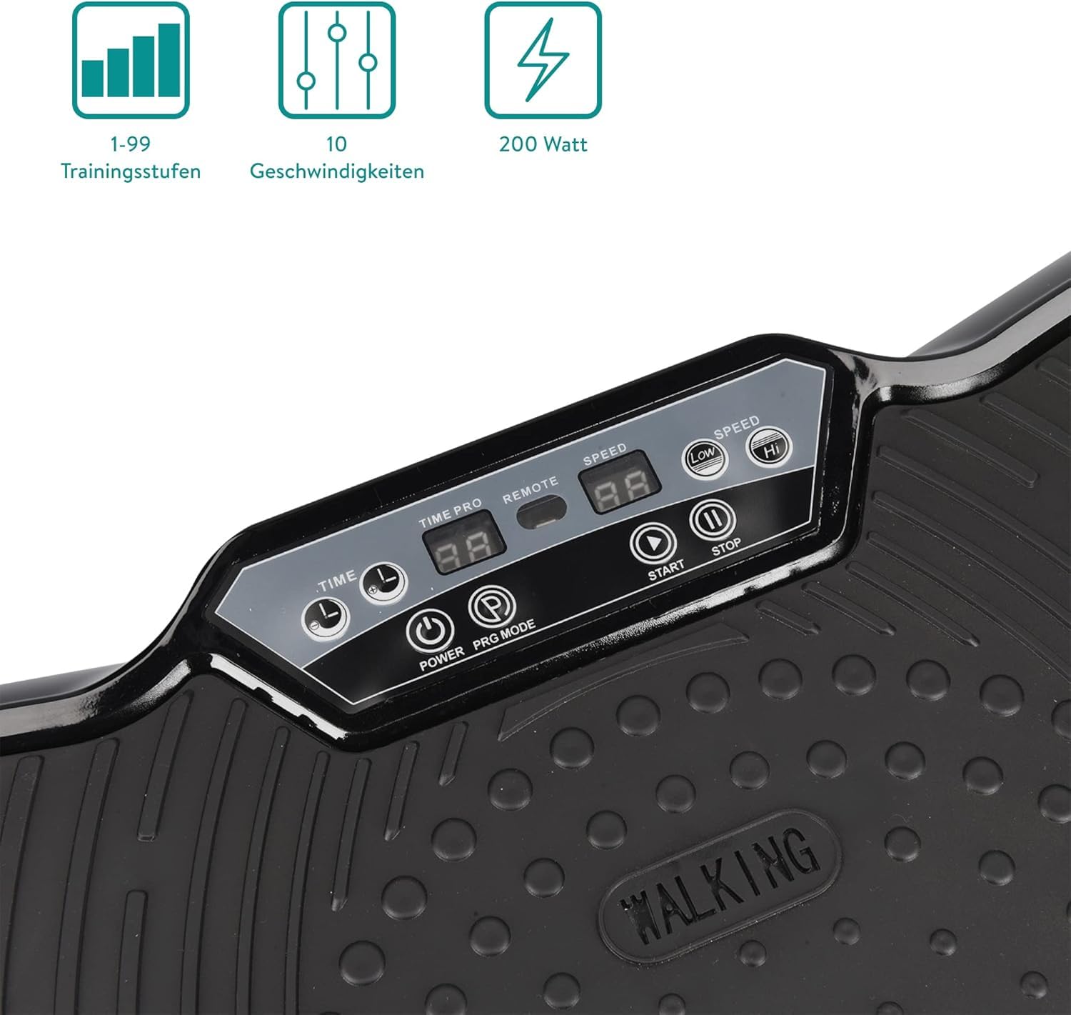 navaris-vibrationsplatte-r-ttelplatte-fitness-mit-b-ndern-200w image 4