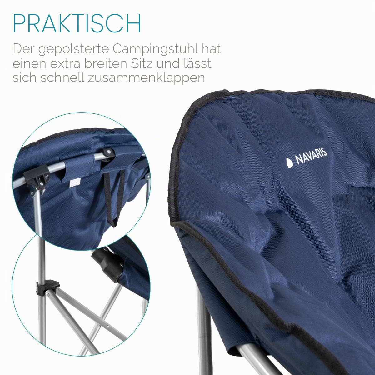 navaris-moon-chair-faltsessel-campingstuhl-gepolstert-150-kg image 4
