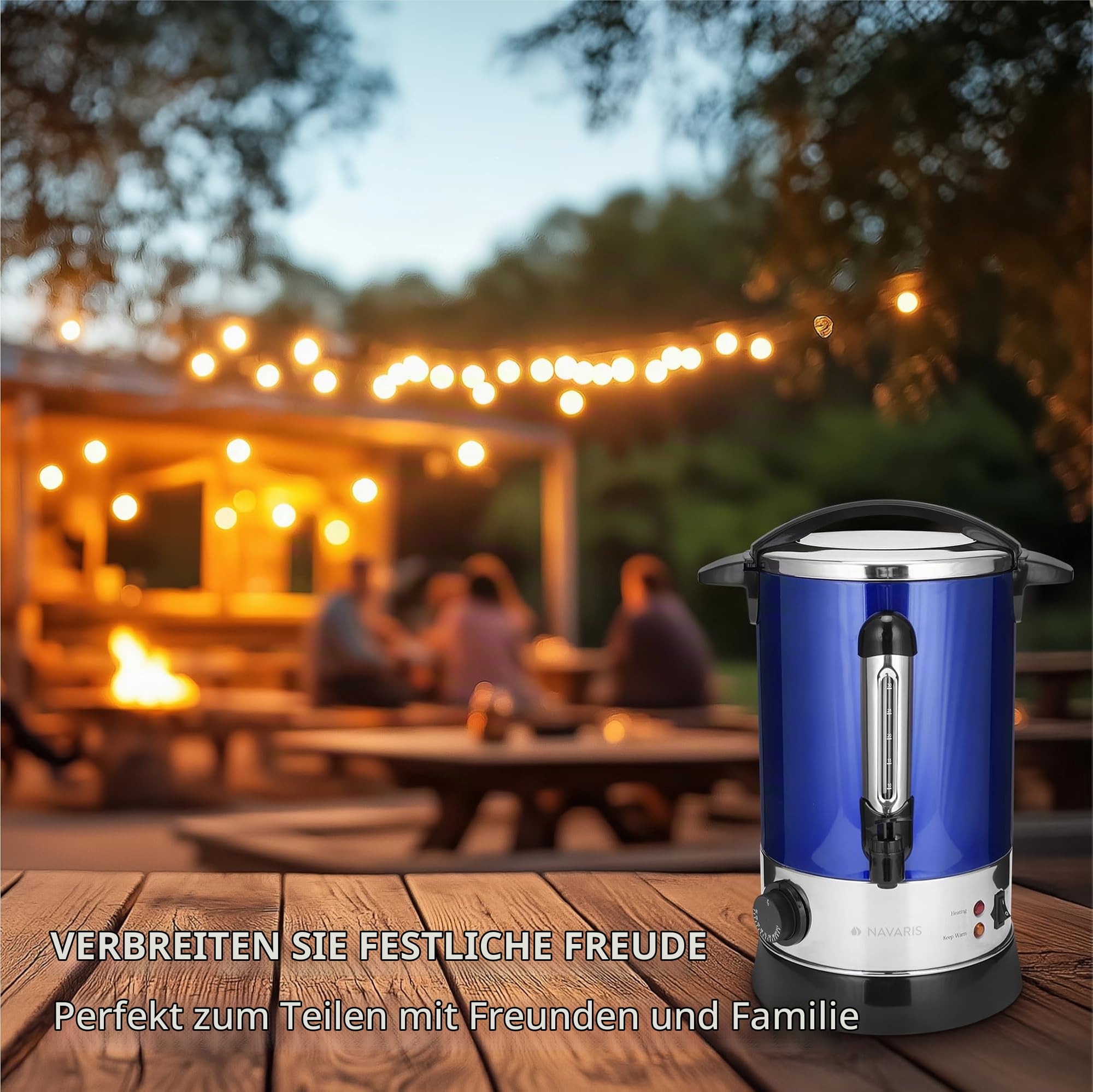 navaris-kitchen-gl-hweinkocher-6-8l-edelstahl-blau-zapfhahn image 6