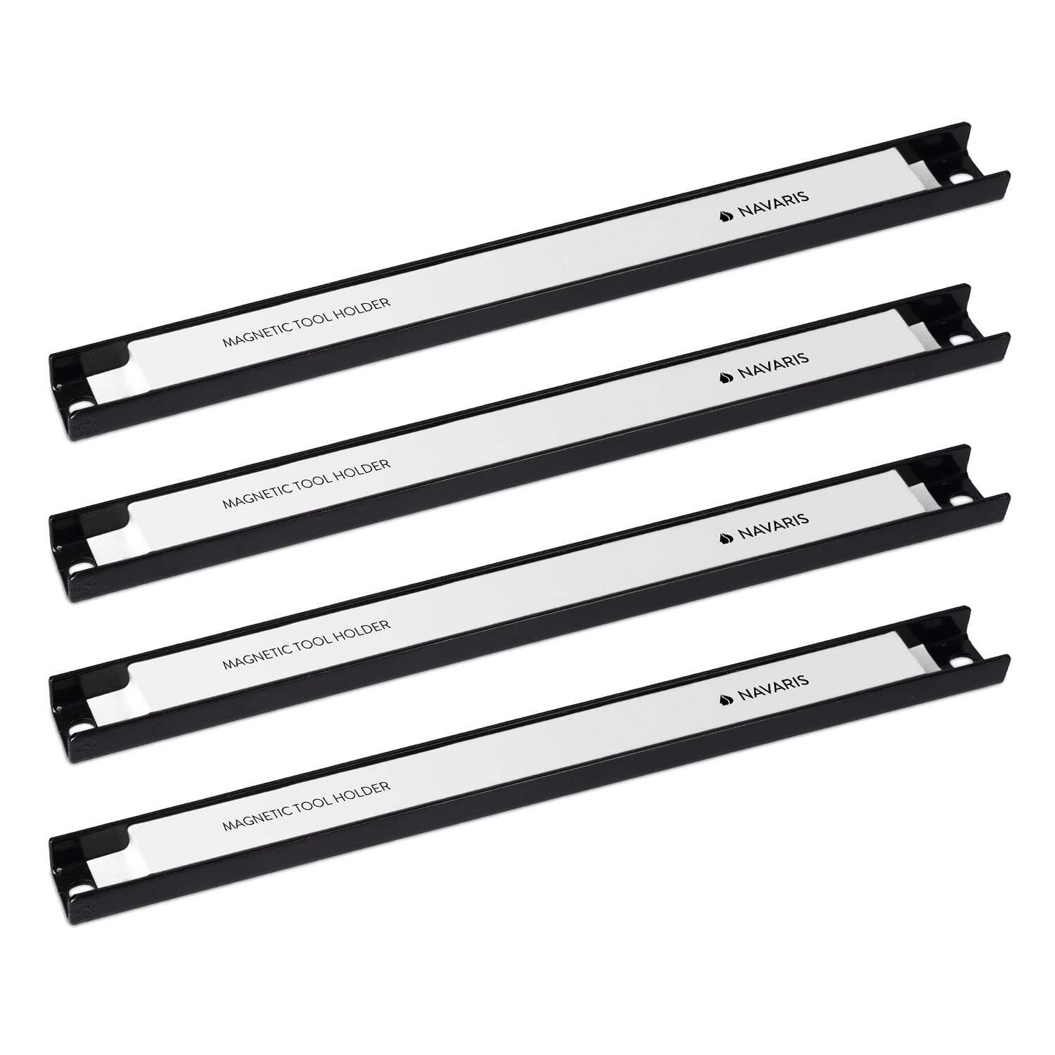 navaris-magnetleiste-werkzeugleiste-4er-set-30-cm-stark-magnetisch image 8