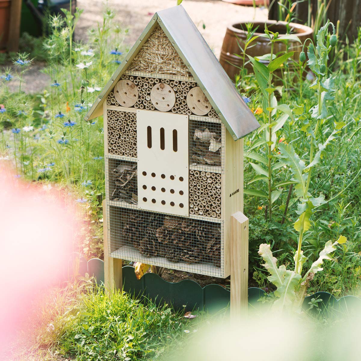 navaris-garden-insektenhotel-holz-gro-mit-standf-en-wetterfest image 8