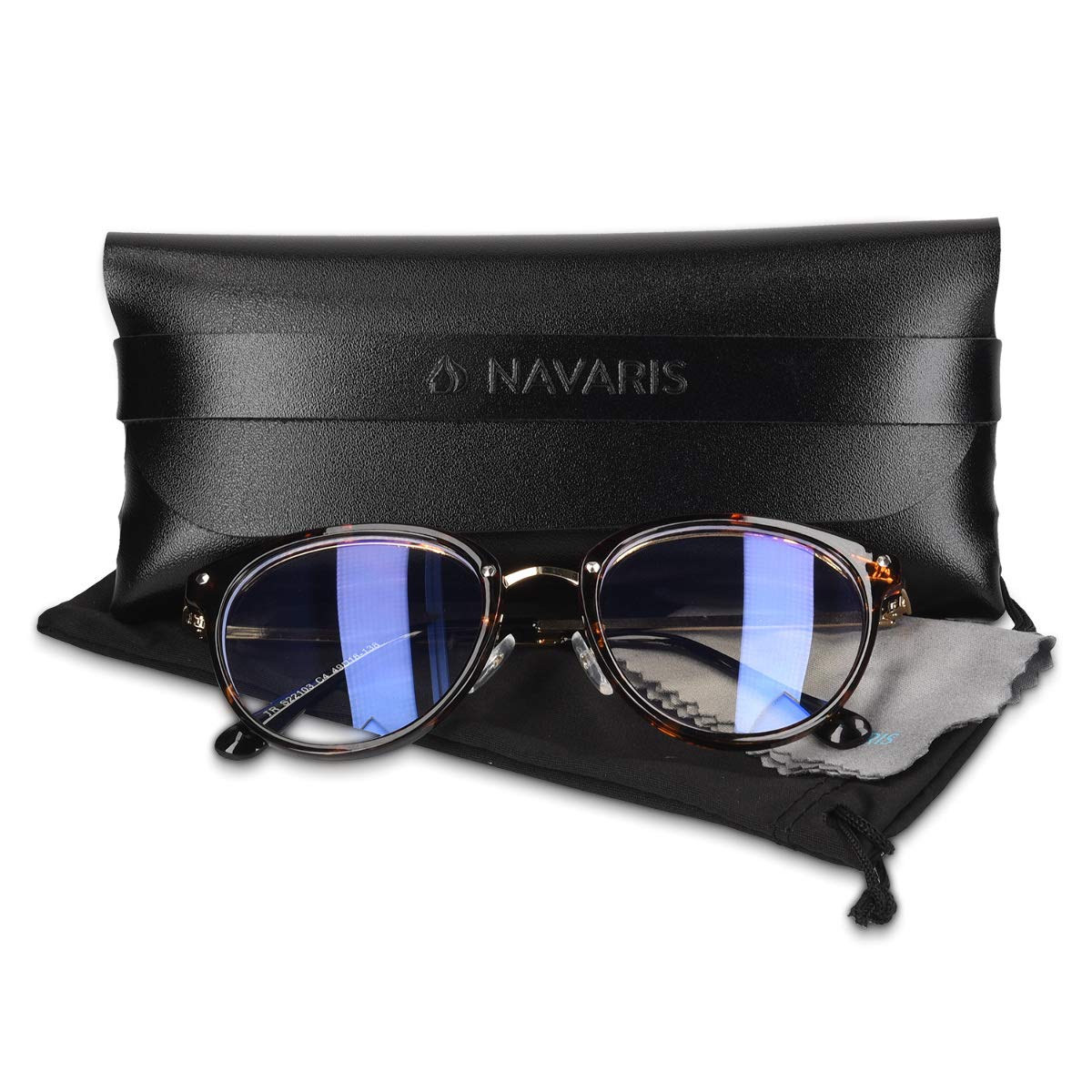 navaris-retro-brille-ohne-st-rke-nerdbrille-vintage-gold-2 image 4