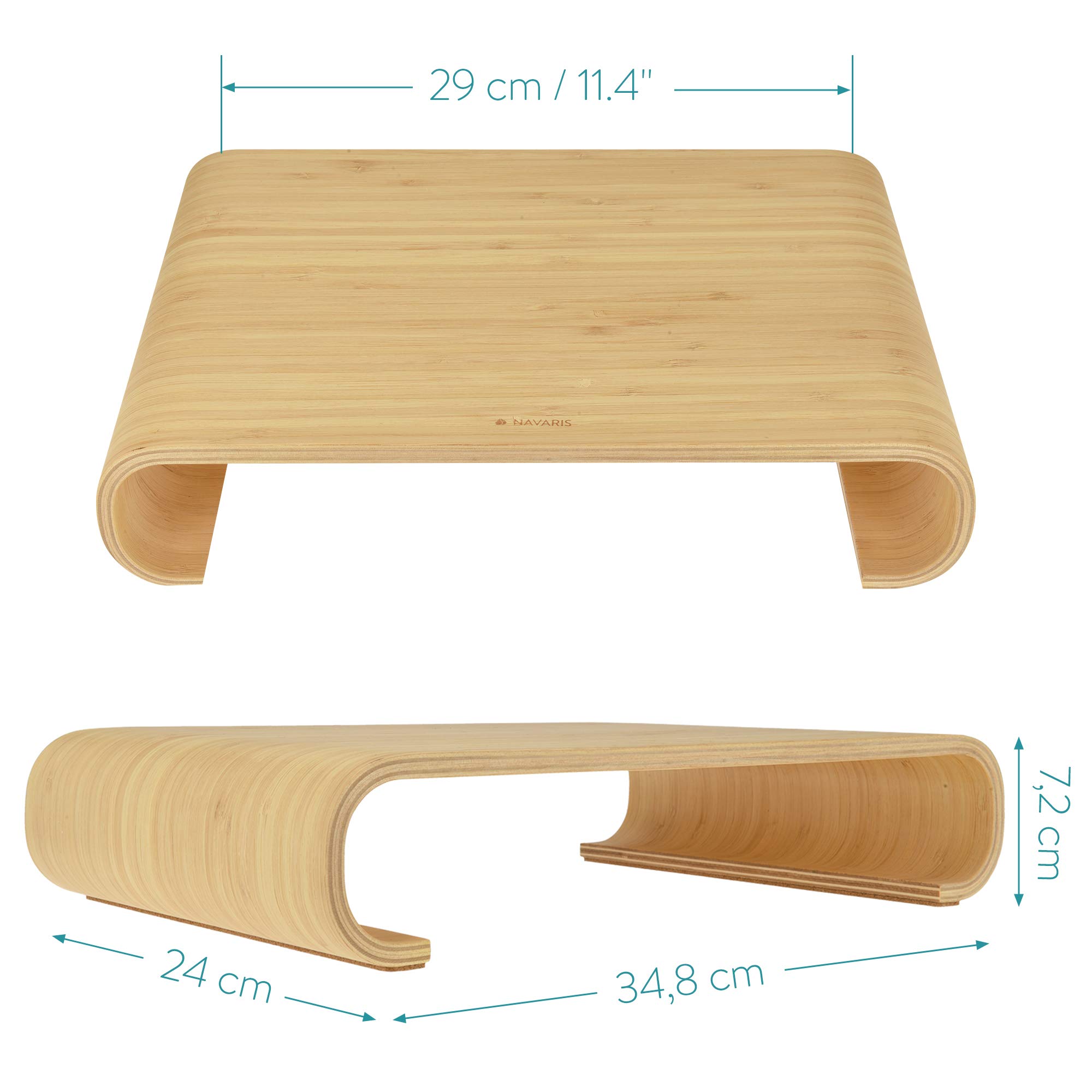 navaris-monitorst-nder-bambusholz-hellbraun-schreibtisch-aufsatz image 4