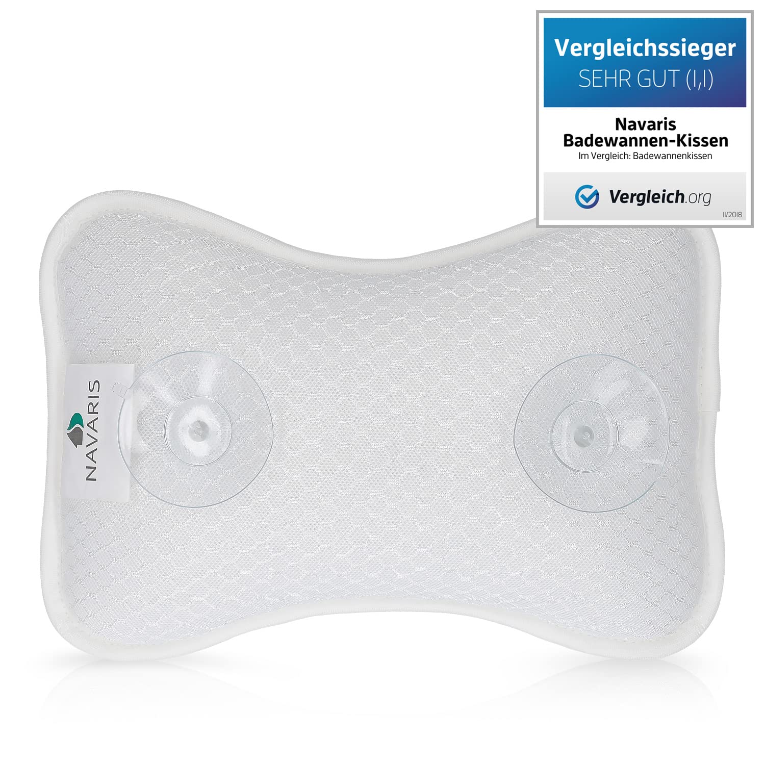 navaris-beauty-badewannenkissen-klein-wei-anti-rutsch-mesh image 6