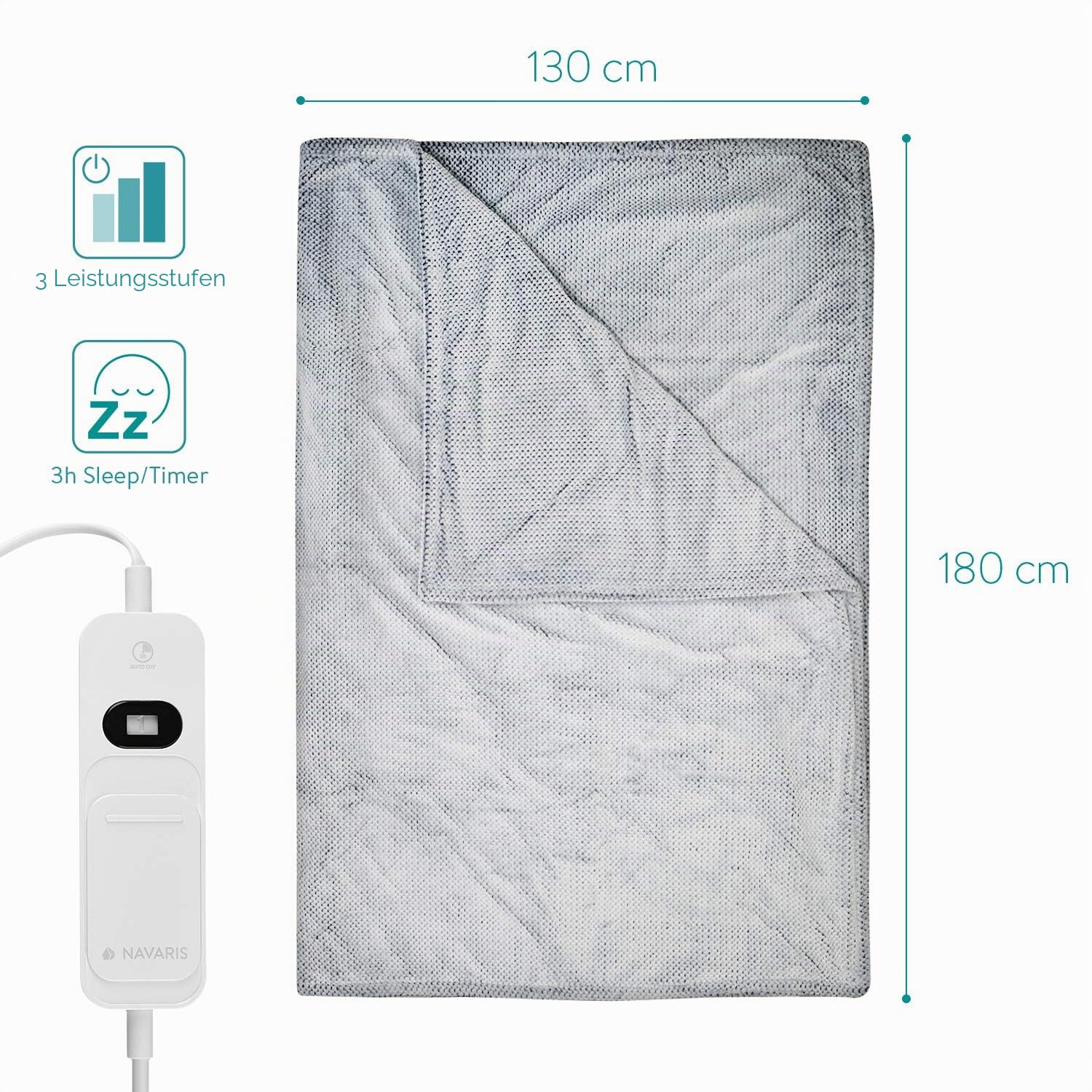 navaris-xxl-heizdecke-180x130-blau-waschbar image 6