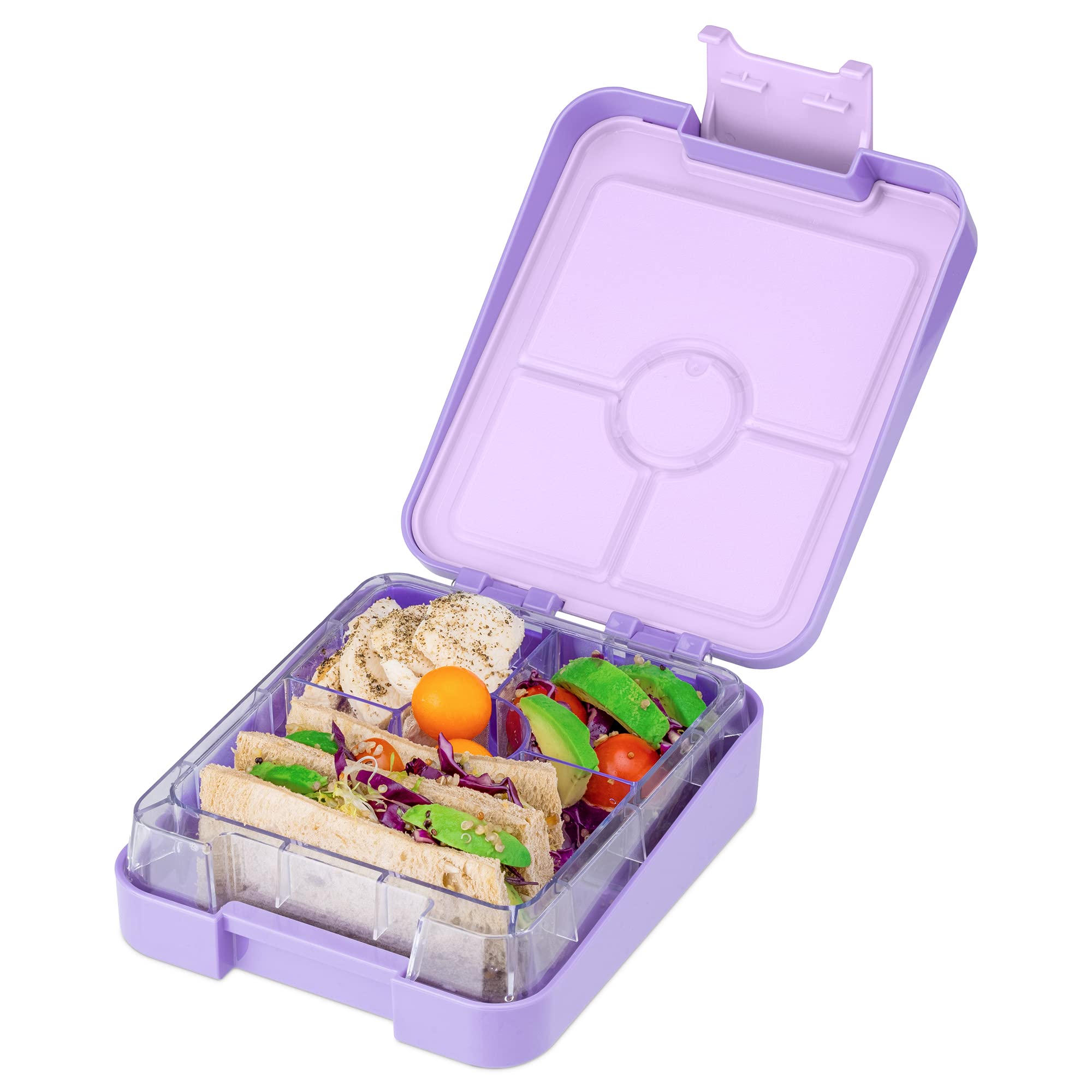navaris-bento-box-brotdose-lila-mit-f-chern-auslaufsicher image 1
