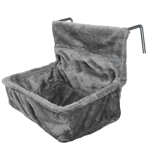 navaris-animals-katzenliege-heizung-grau-kuschelsack-40x30cm image 1