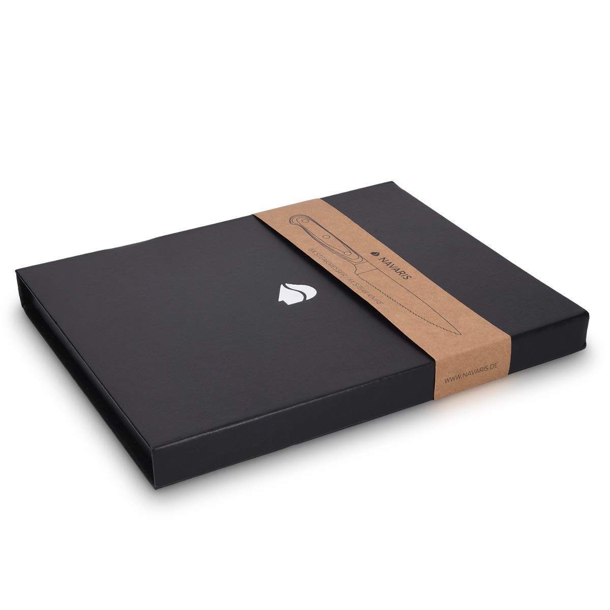 navaris-steakmesser-set-6-tlg-holzgriff-wellenschliff-geschenkbox image 7