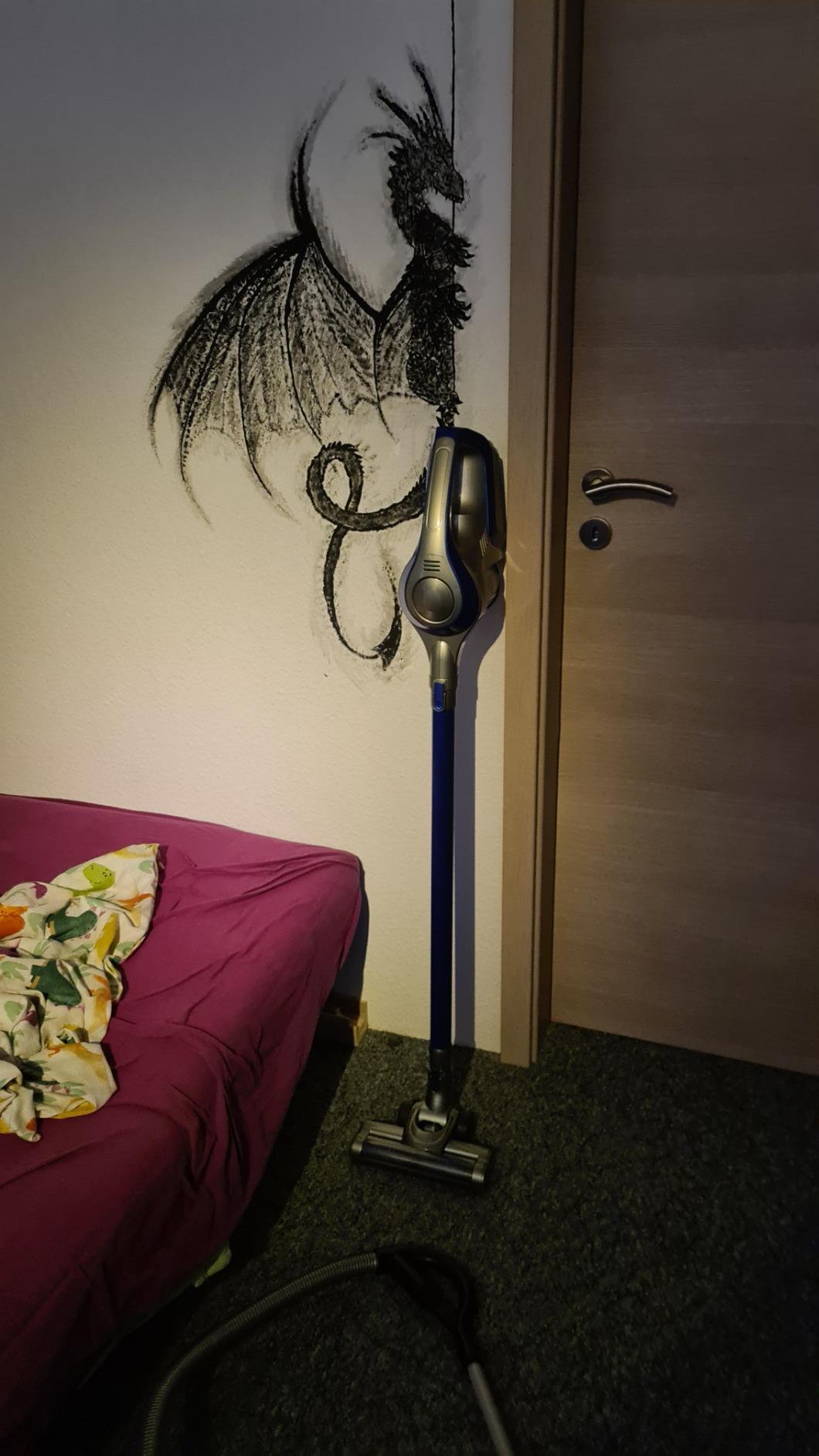 Saugt stark