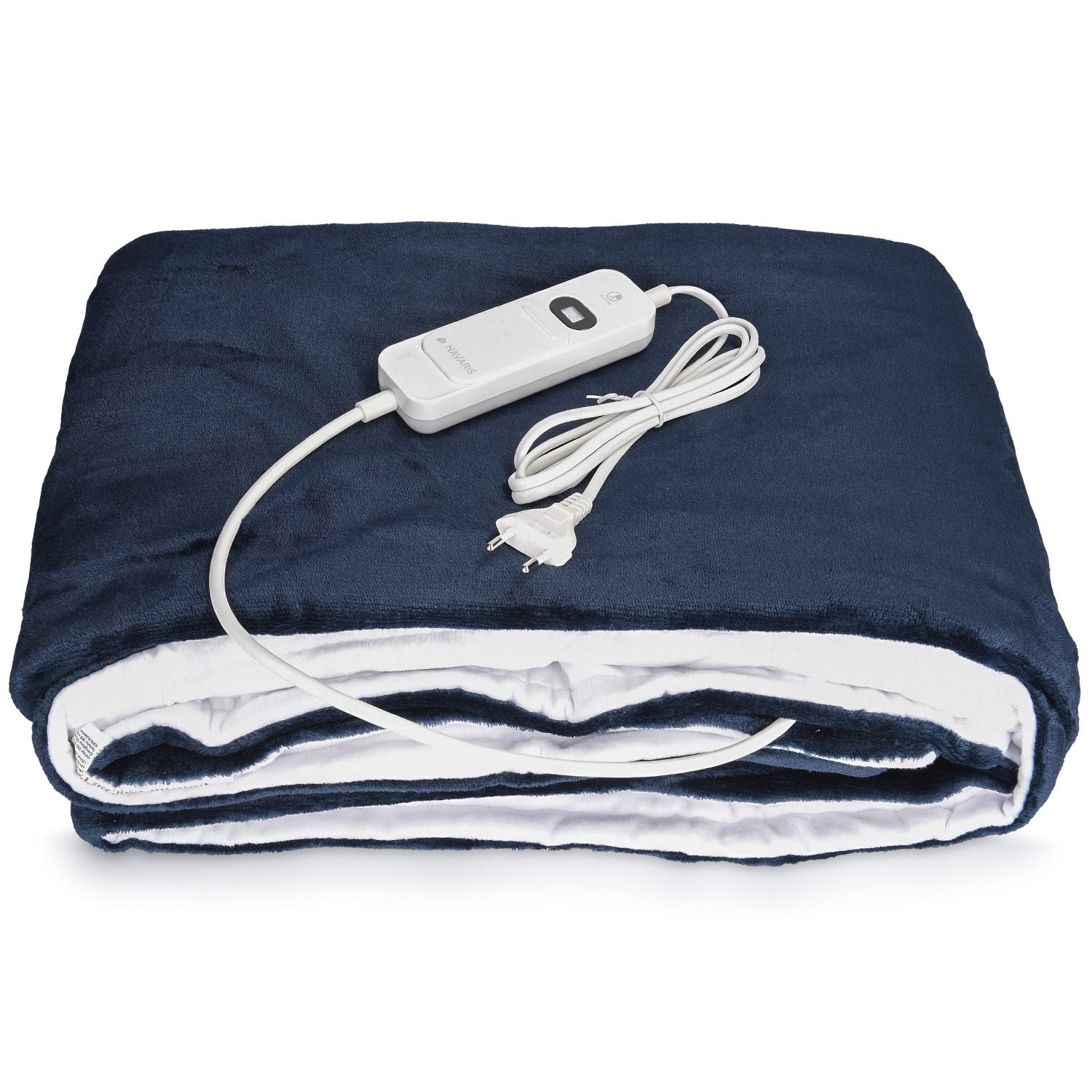 navaris-xxl-heizdecke-180x130-dunkelblau-abschaltautomatik image 7