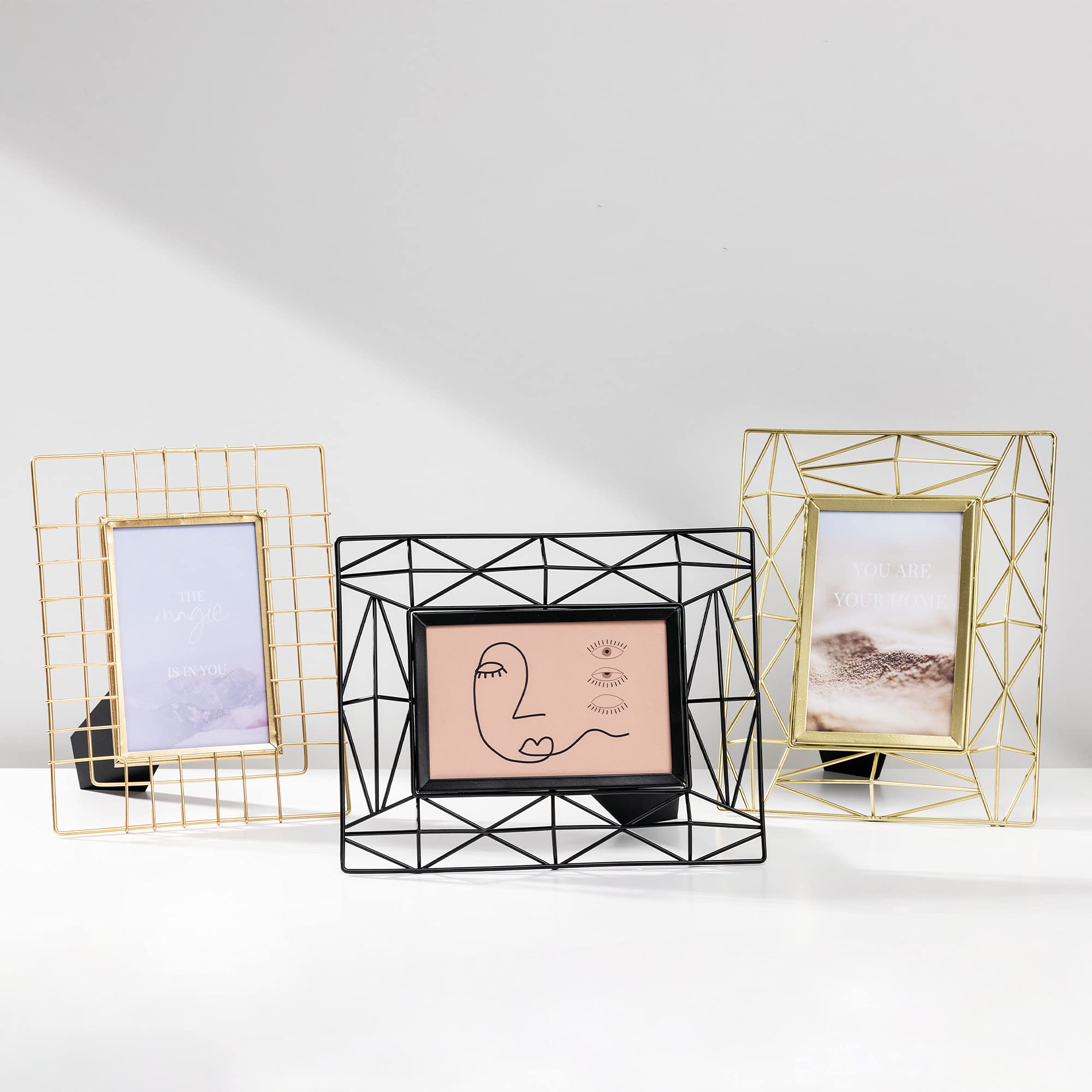 navaris-office-bilderrahmen-metall-24x19-cm-gold-10x15 image 4