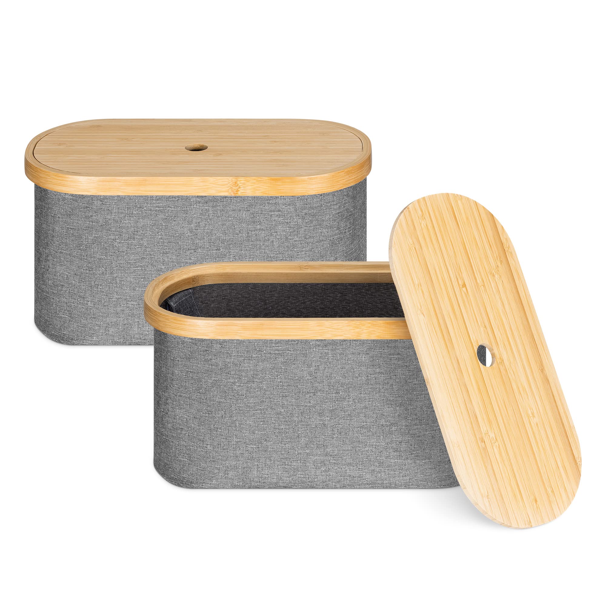 navaris-living-aufbewahrungsbox-stoff-2er-set-mit-bambusdeckel image 7