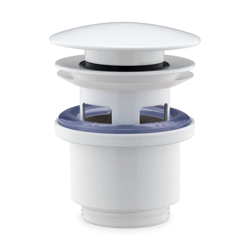 navaris-pop-up-ablaufventil-1-1-4-zoll-wei-waschbecken image 1