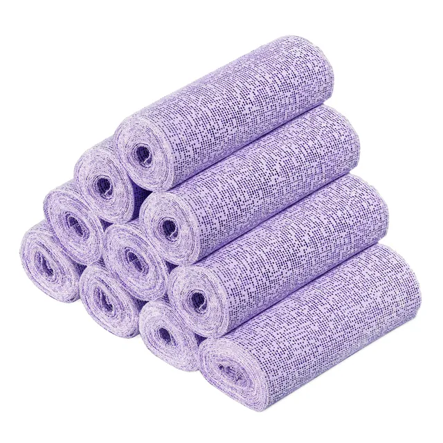 navaris-babybauch-gipsbinden-10er-set-15x300-cm-violett image 1