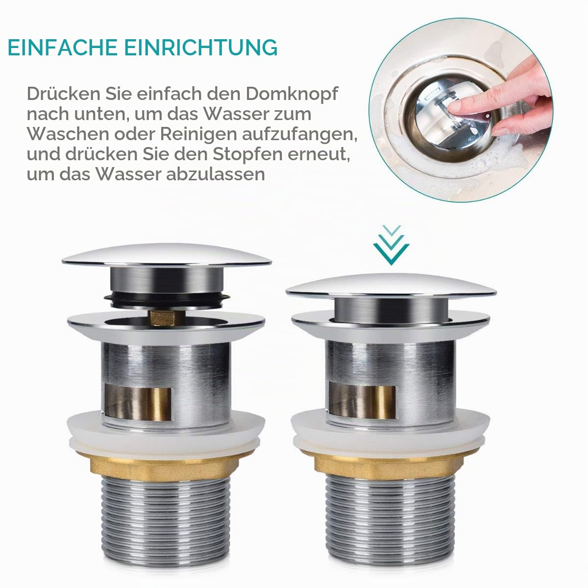 navaris-pop-up-ablaufventil-1-1-4-zoll-chrom-mit-berlauf image 3