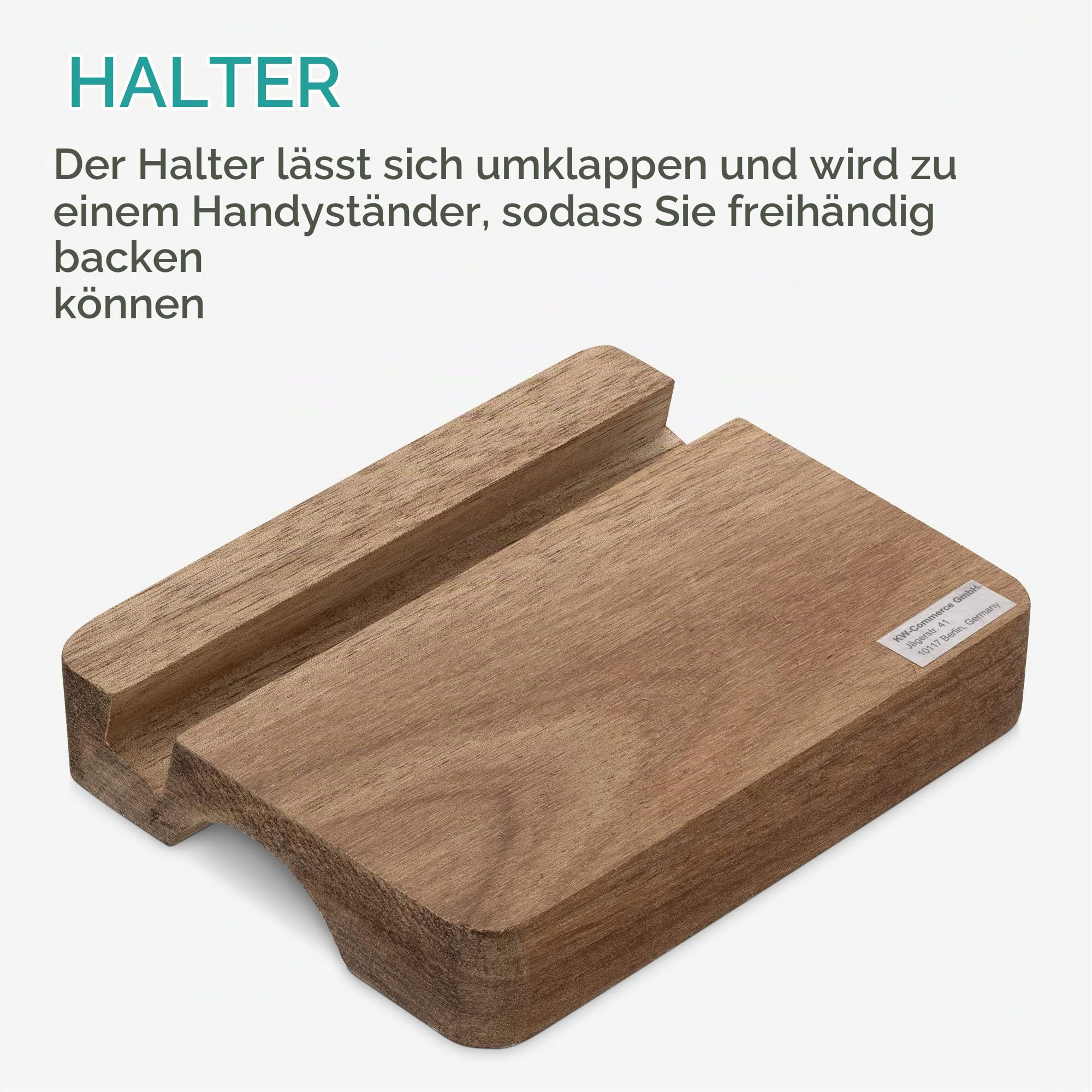 navaris-kitchen-teigrolle-marmor-wei-mit-halter-41-cm image 5