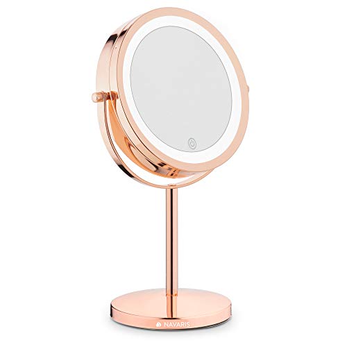 navaris-lighting-kosmetikspiegel-led-5fach-kupfer image 8