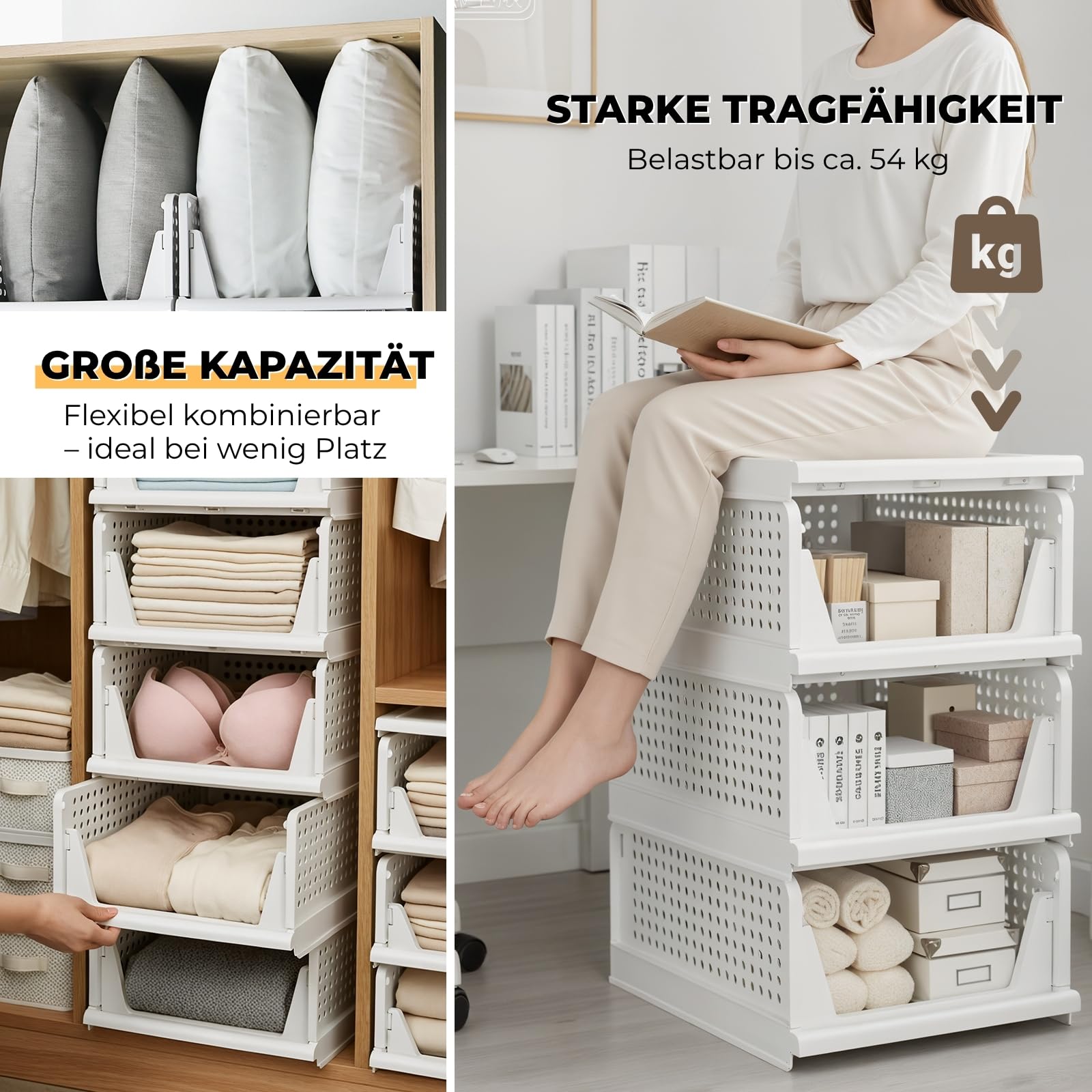 allyson-kleiderschrank-organizer-wei-5-st-ck-stapelbar-faltbar image 4
