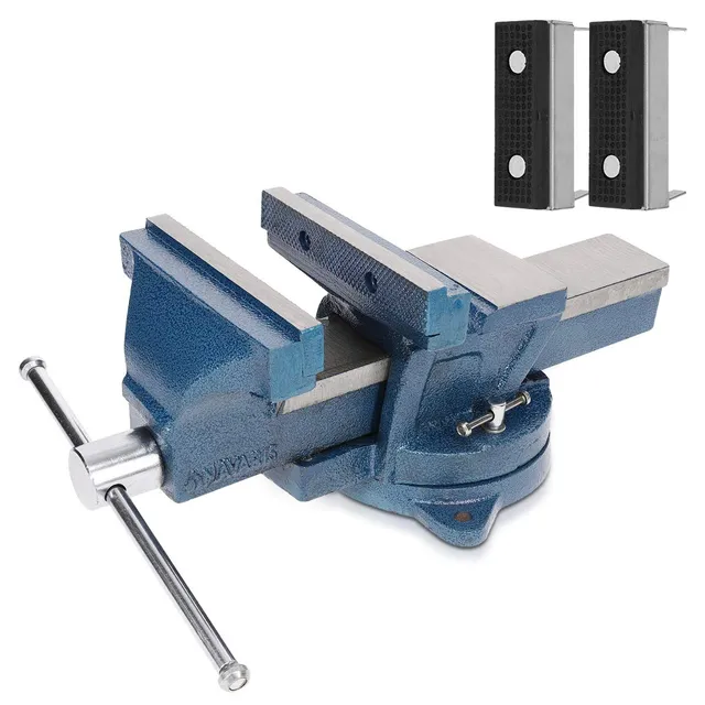 navaris-hardware-schraubstock-150mm-gusseisen-2000kg-amboss image 1