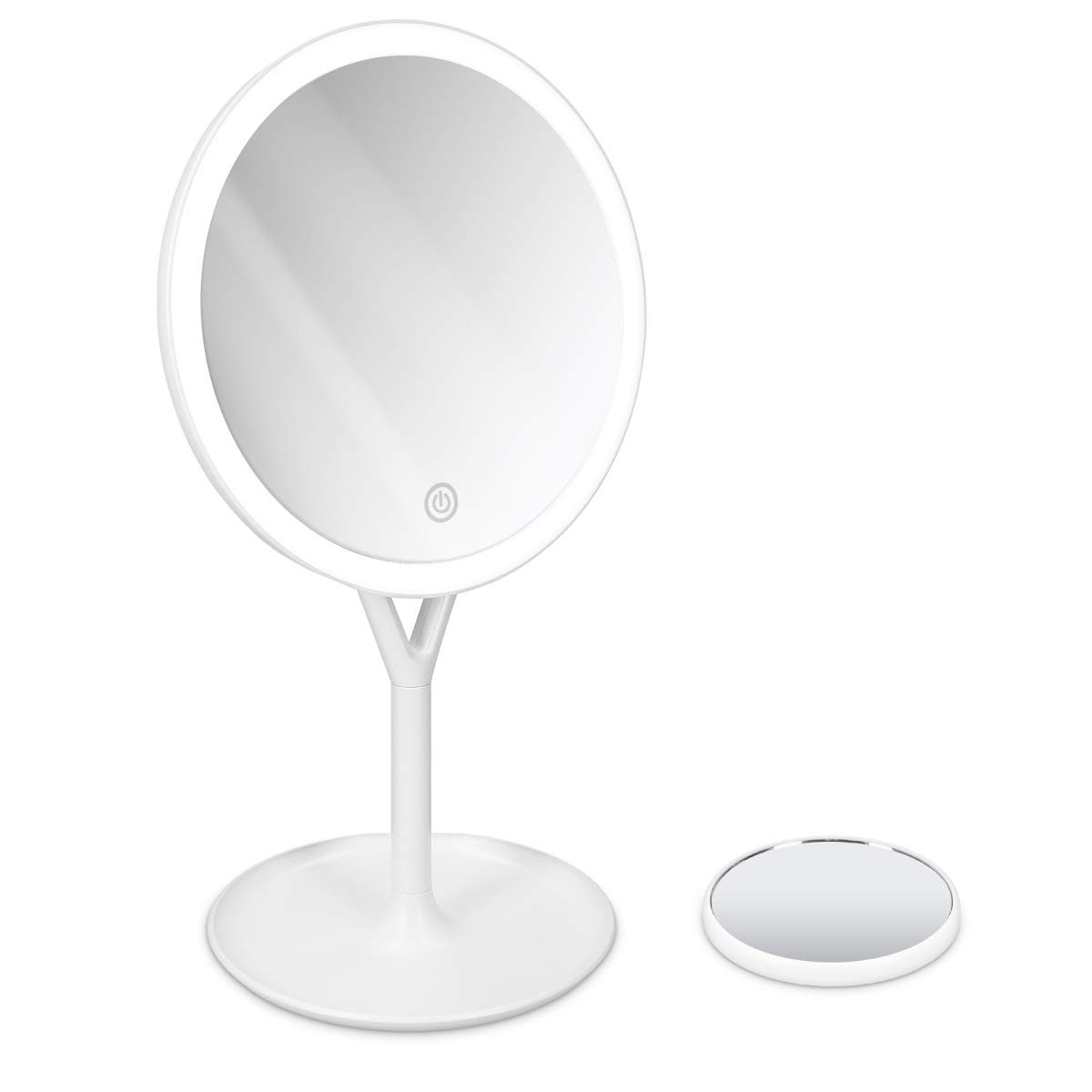 navaris-lighting-kosmetikspiegel-led-5fach-wei-mit-stand image 1