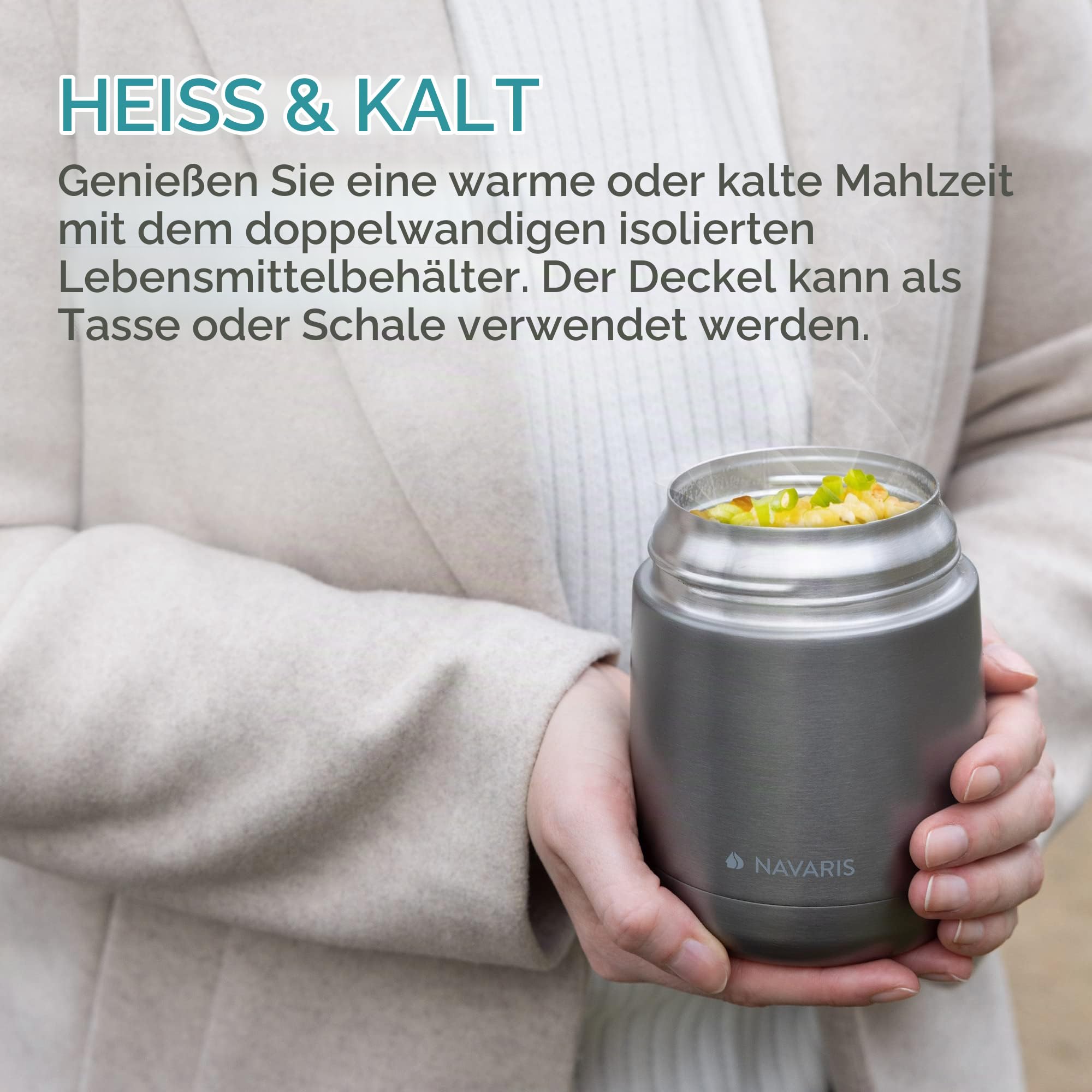 navaris-kitchen-thermobeh-lter-450ml-edelstahl-grau image 5