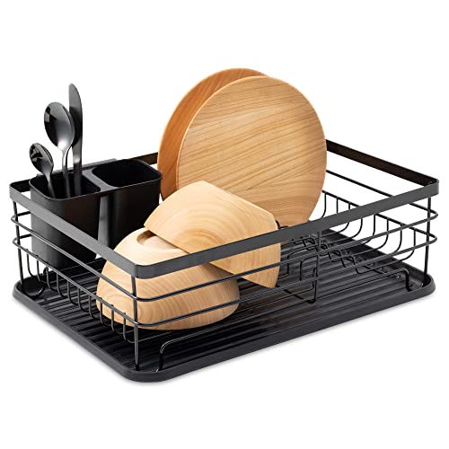 navaris-kitchen-abtropfgestell-schwarz-metall-41-5x30-5-cm image 8