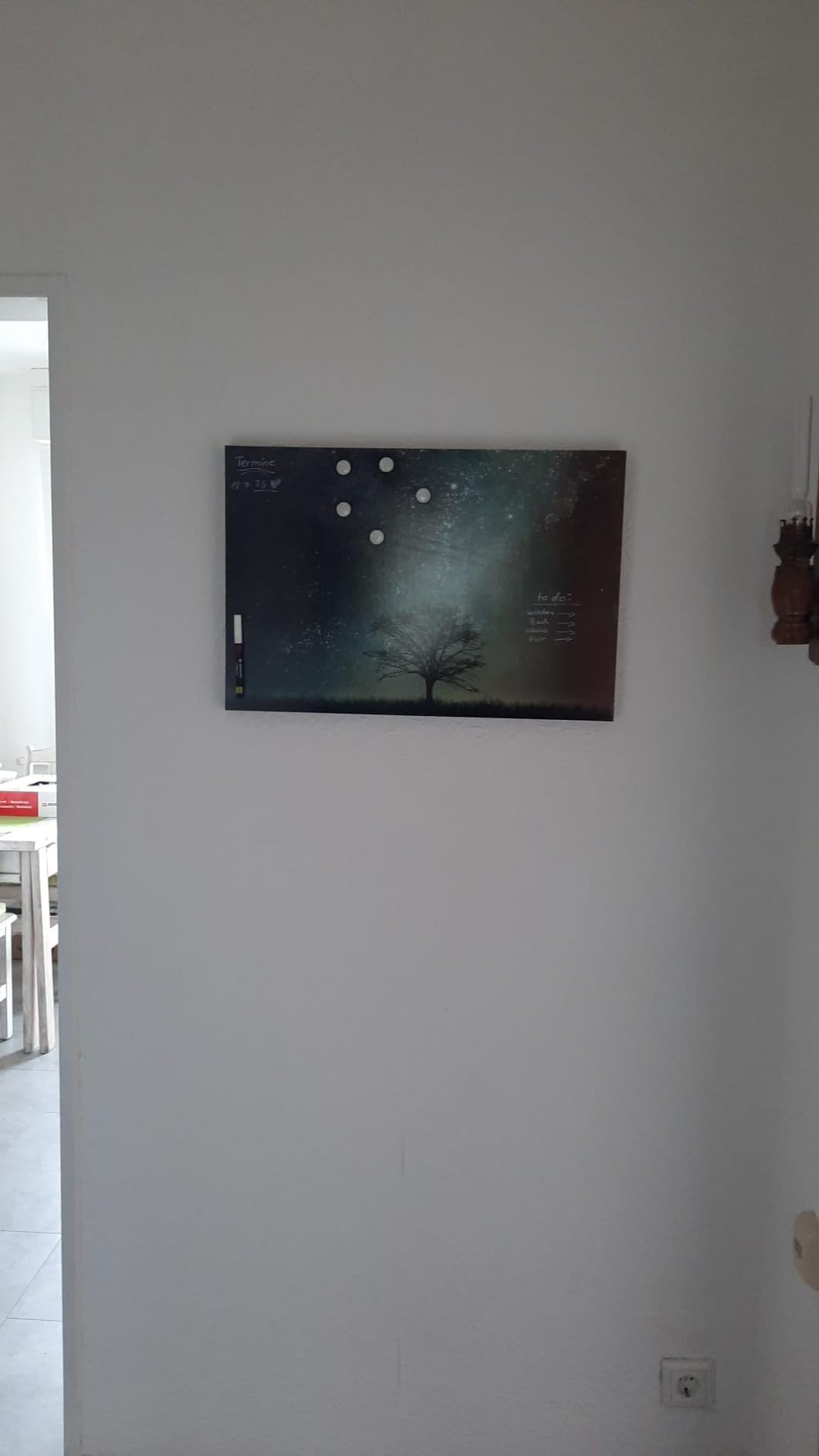 Schön an der Wand