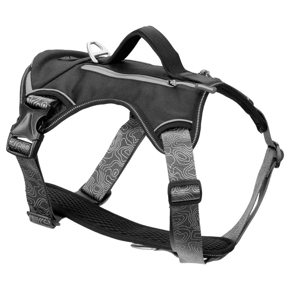 navaris-animals-hundegeschirr-wandern-xl-mit-taschen-anti-zug image 1
