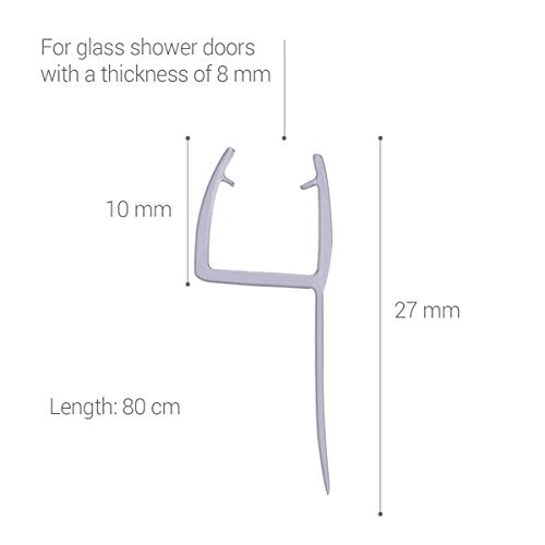 navaris-duschdichtung-schwallschutz-180-8mm-glas-80cm image 8