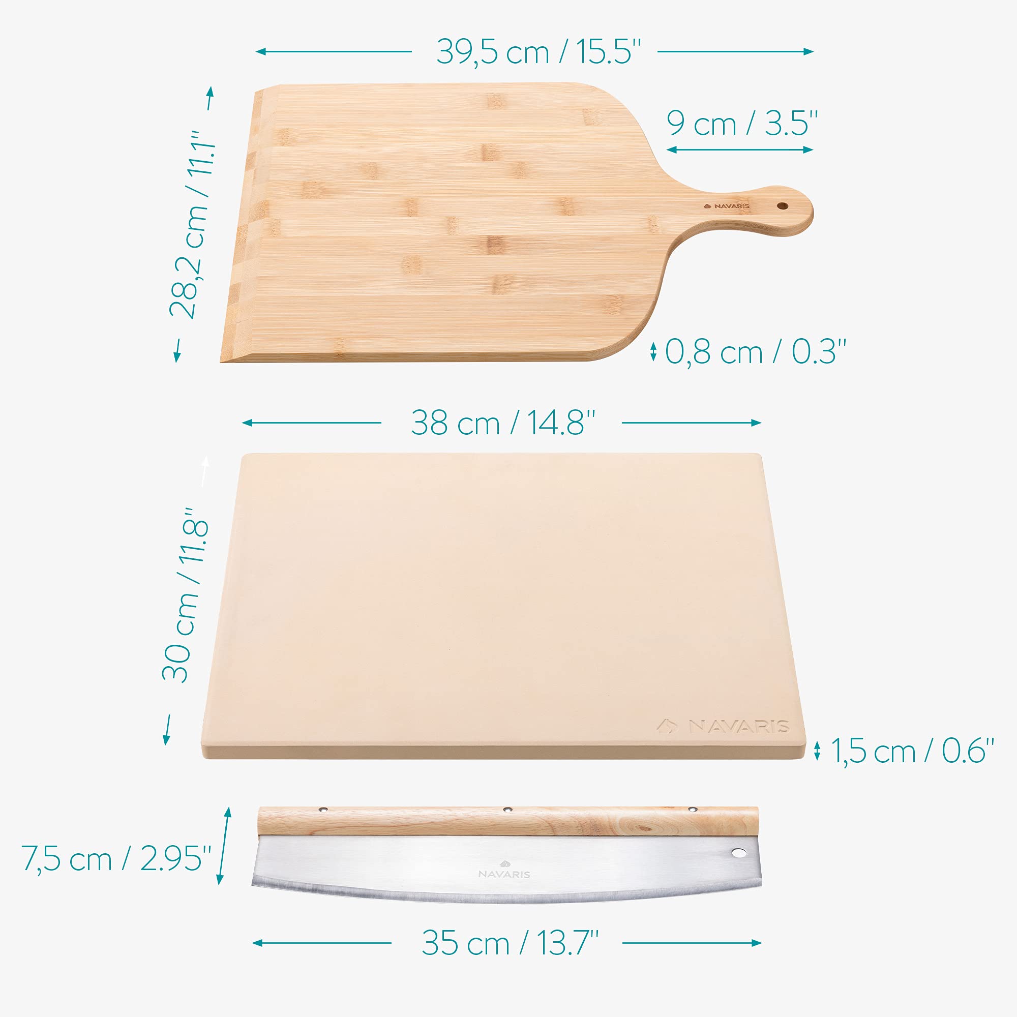 navaris-kitchen-pizzastein-38x30cm-cordierit-set-schaufel-messer image 6