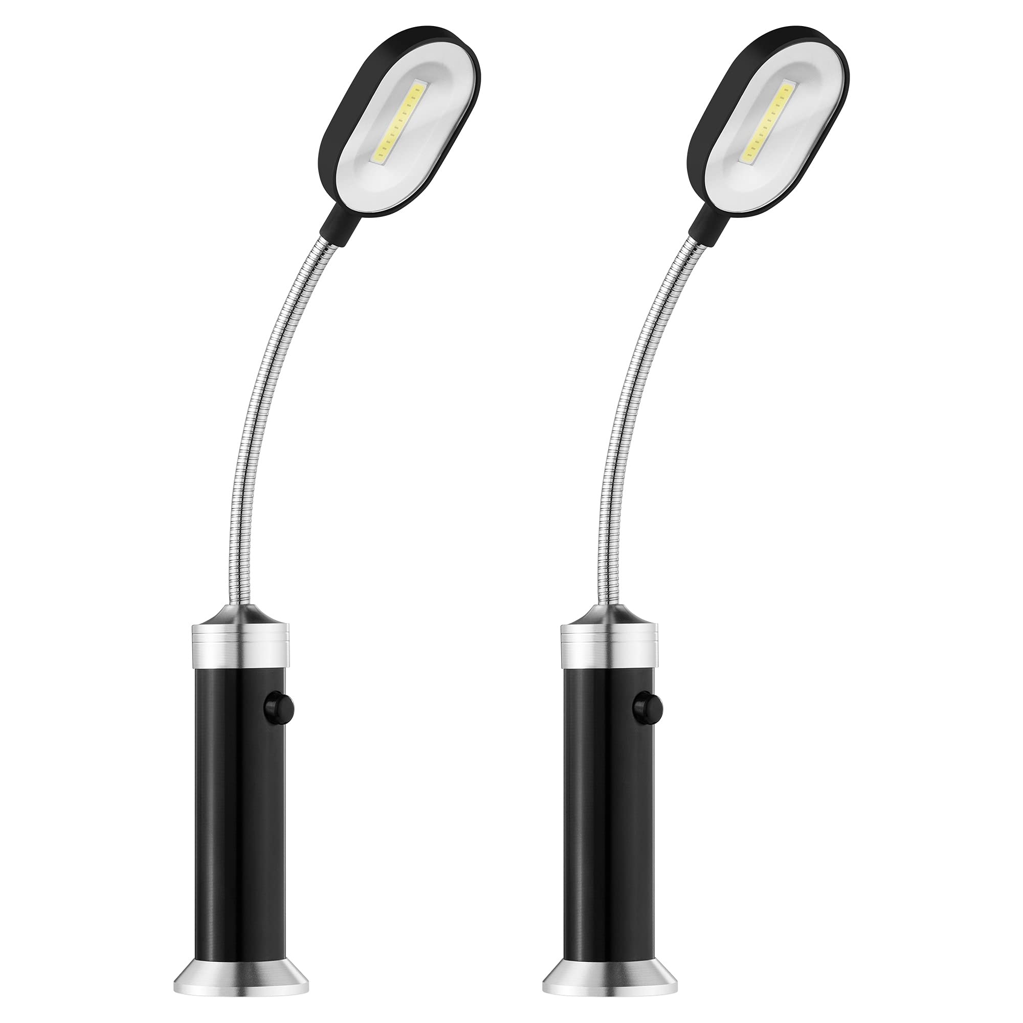 navaris-grilllampe-magnetisch-2er-set-cob-led-360-schwenkbar image 7