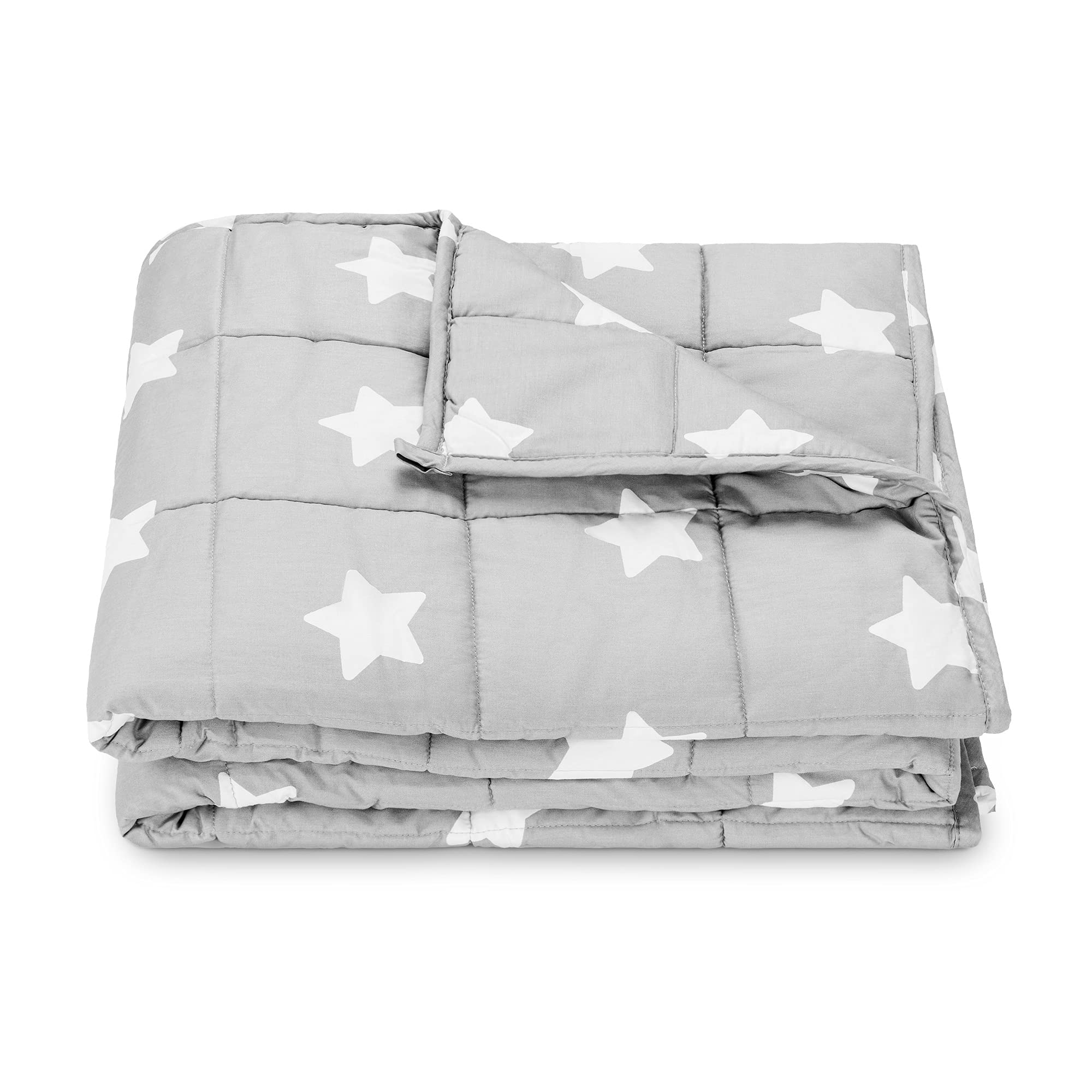 navaris-living-gewichtsdecke-135x200-6-8kg-sterne-baumwolle image 7