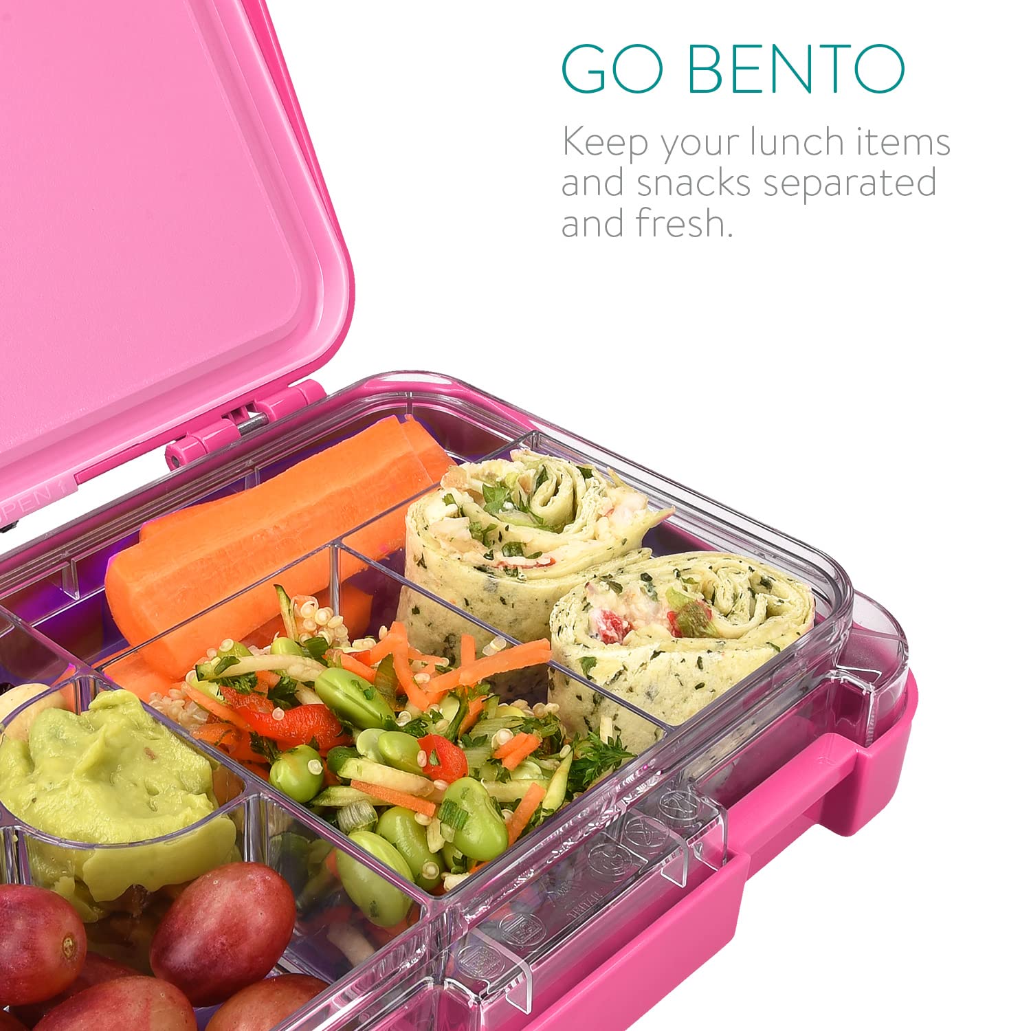 navaris-bento-box-brotdose-rosa-mit-6-f-chern-auslaufsicher image 3