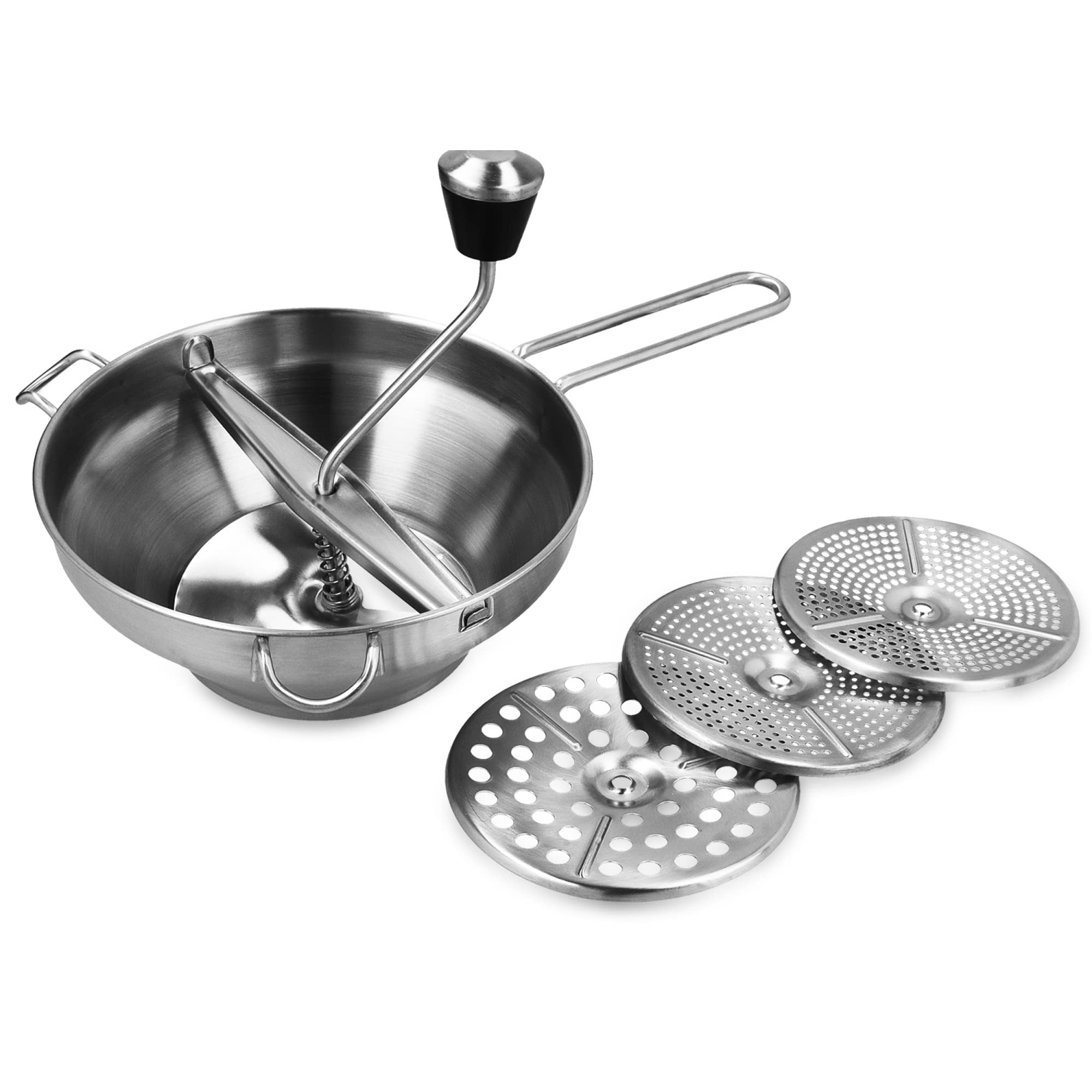 navaris-kitchen-passierm-hle-edelstahl-mit-3-eins-tzen image 8