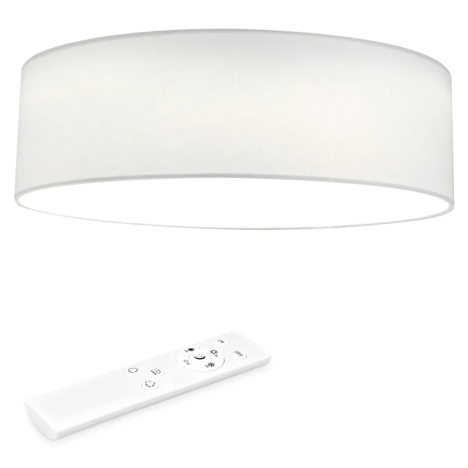navaris-lighting-led-deckenleuchte-40-cm-rund-wei-dimmbar image 1