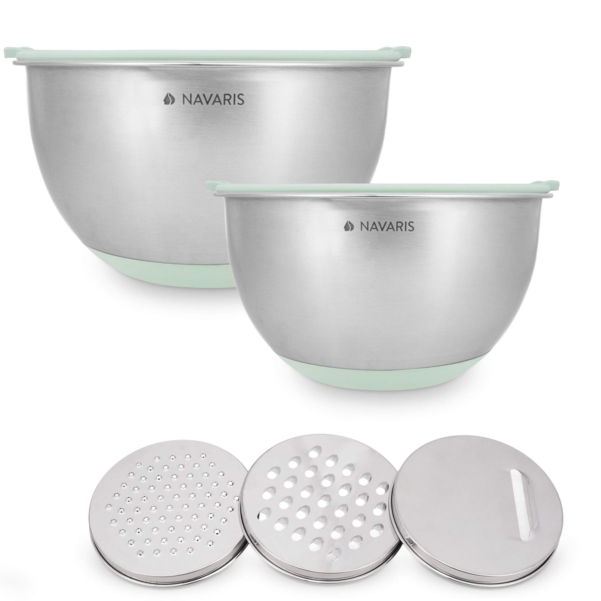 navaris-kitchen-edelstahl-r-hrsch-ssel-set-2x-mintgr-n-mit-deckel image 8